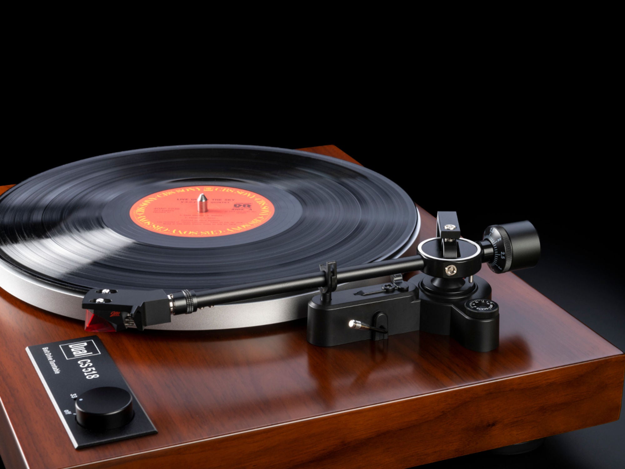 DUAL CS 518 Noyer vue bras