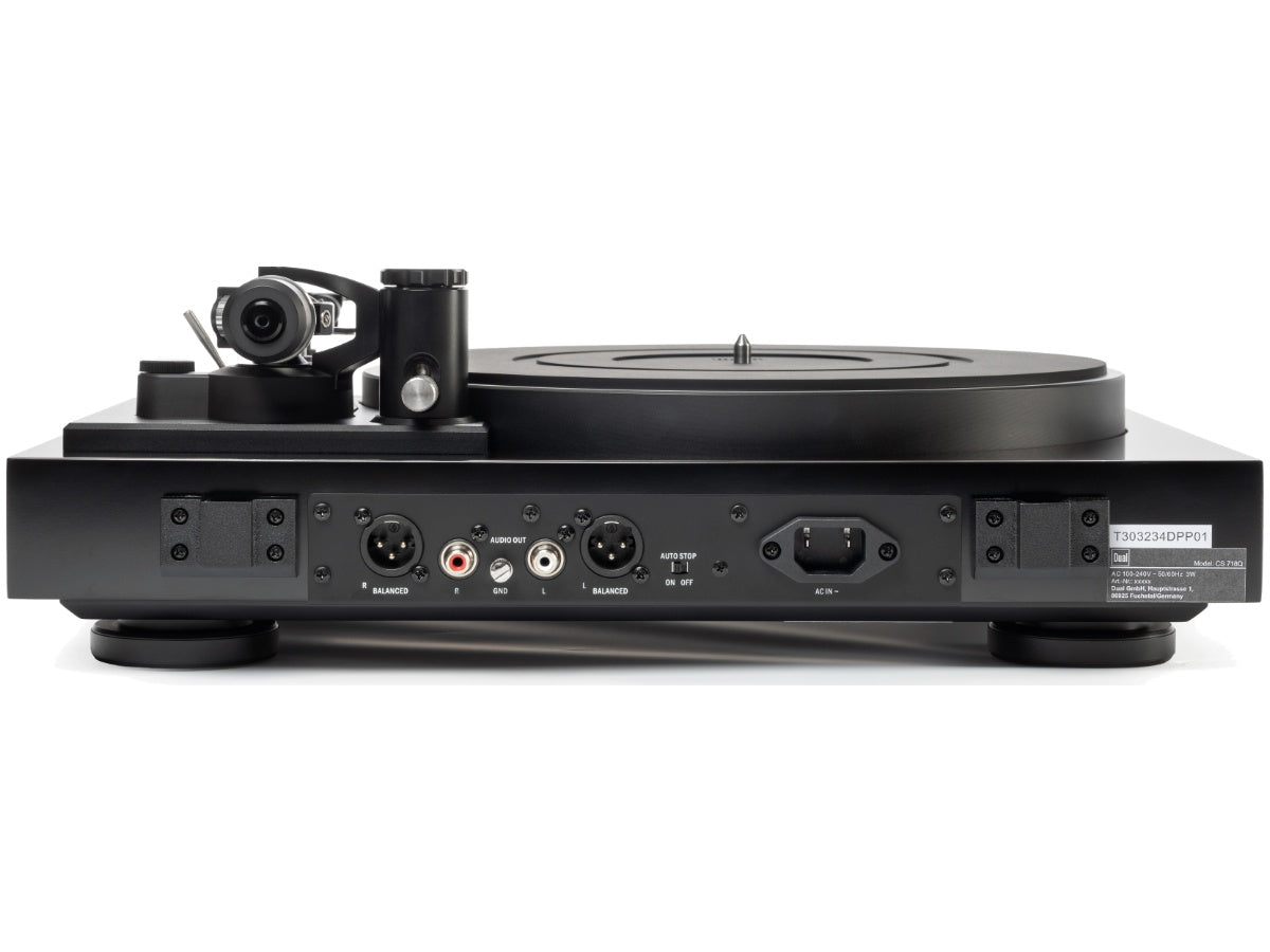DUAL CS 718Q Noir satiné