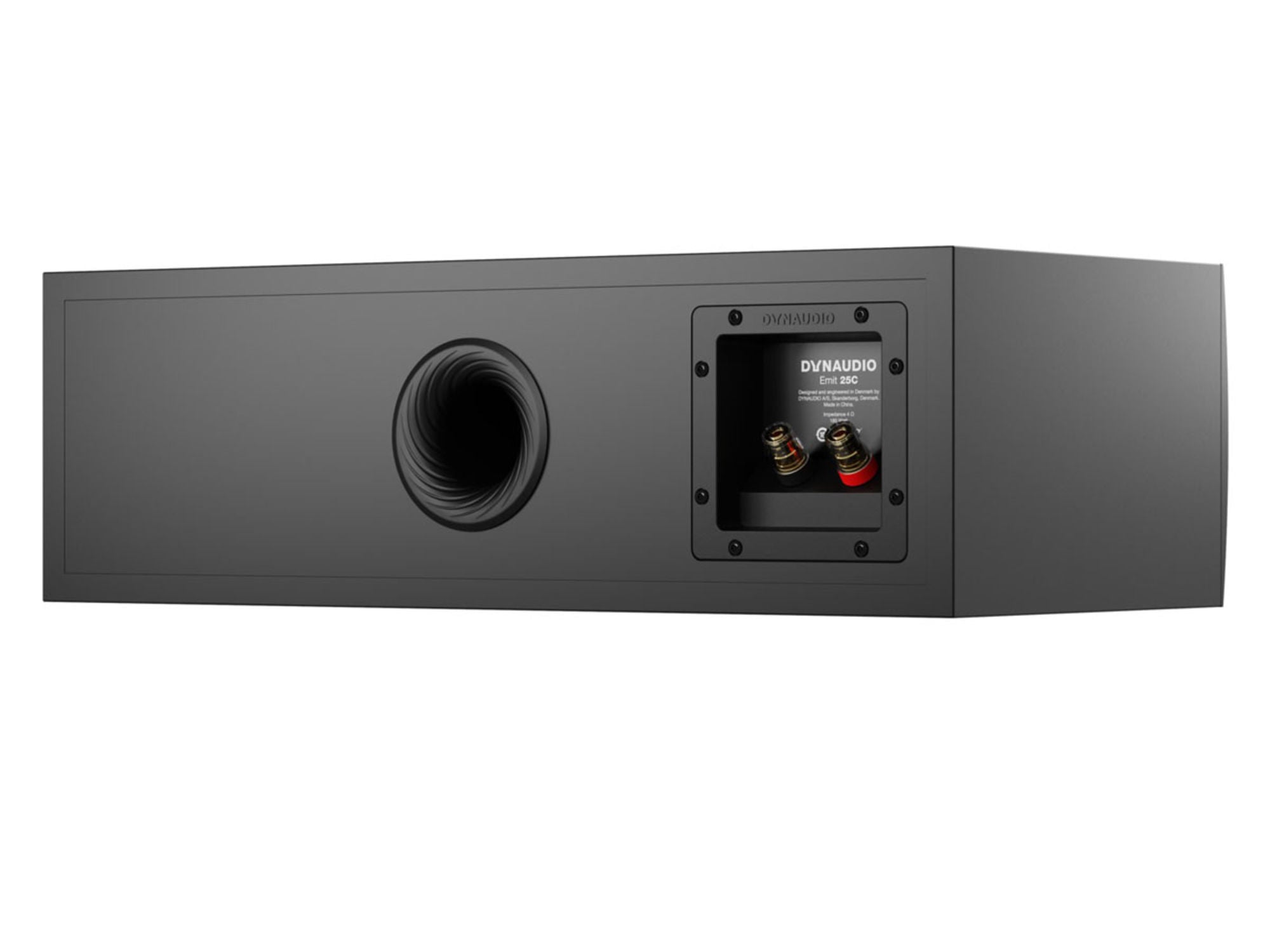 DYNAUDIO Emit II 25C Black connectique