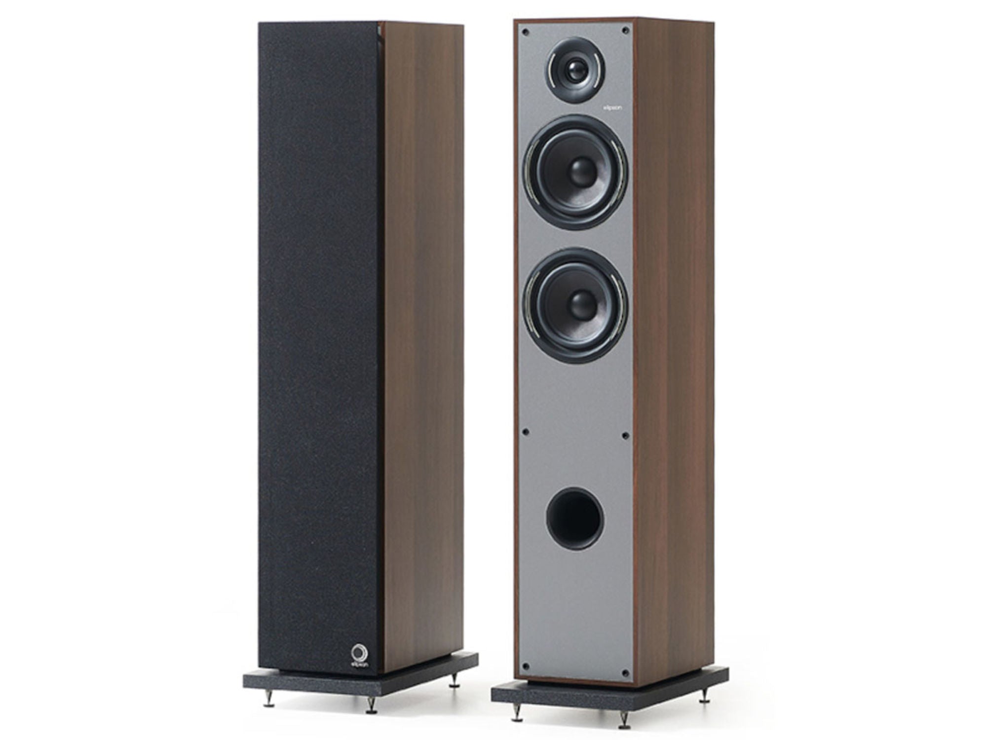 ELIPSON HORUS 11F Walnut - Dark Grey (la paire)