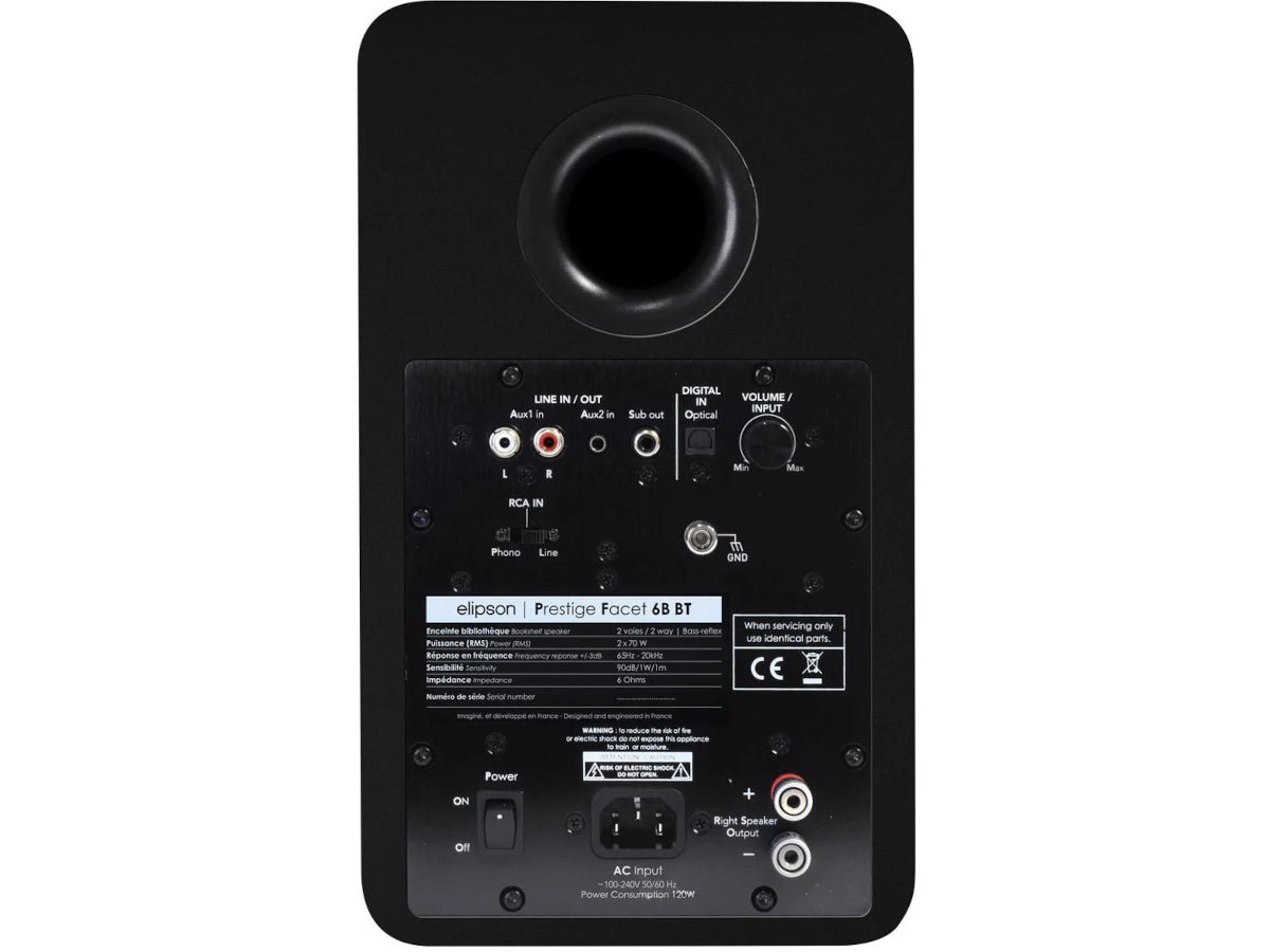 ELIPSON PRESTIGE FACET II 6B Active (la paire)
