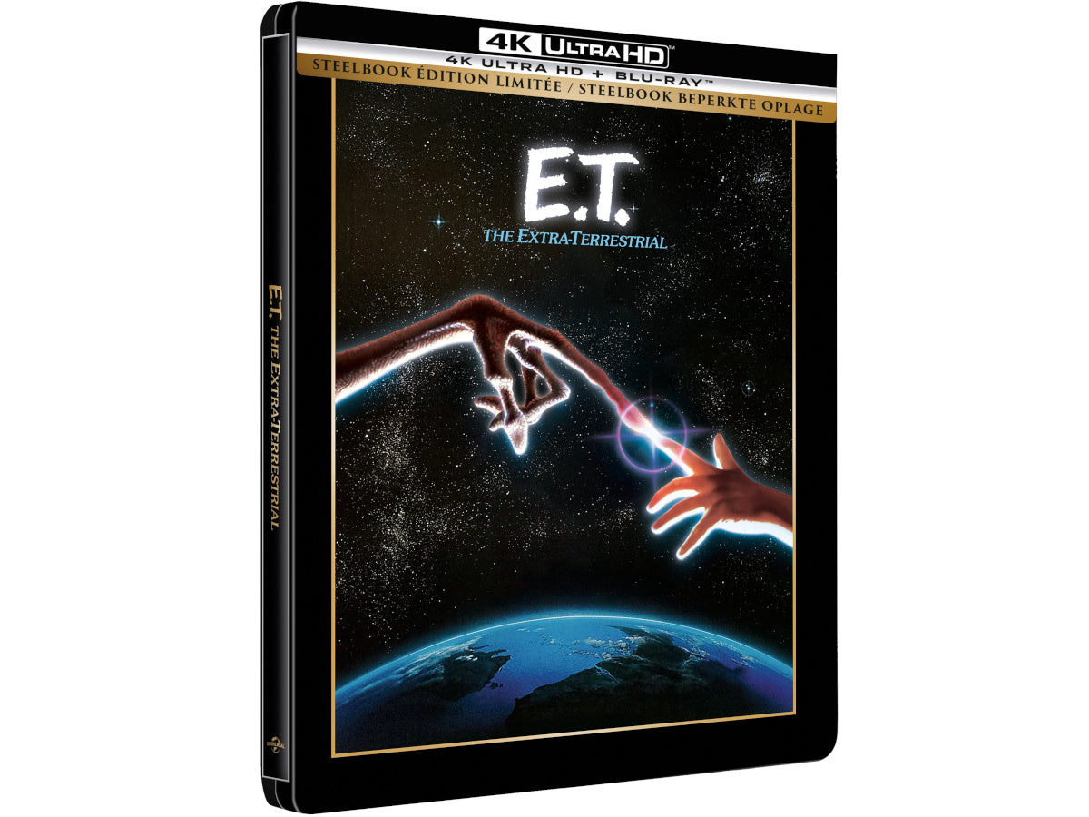 E.T. L'EXTRA-TERRESTRE - COMBO UHD 4K + BD - STEELBOOK