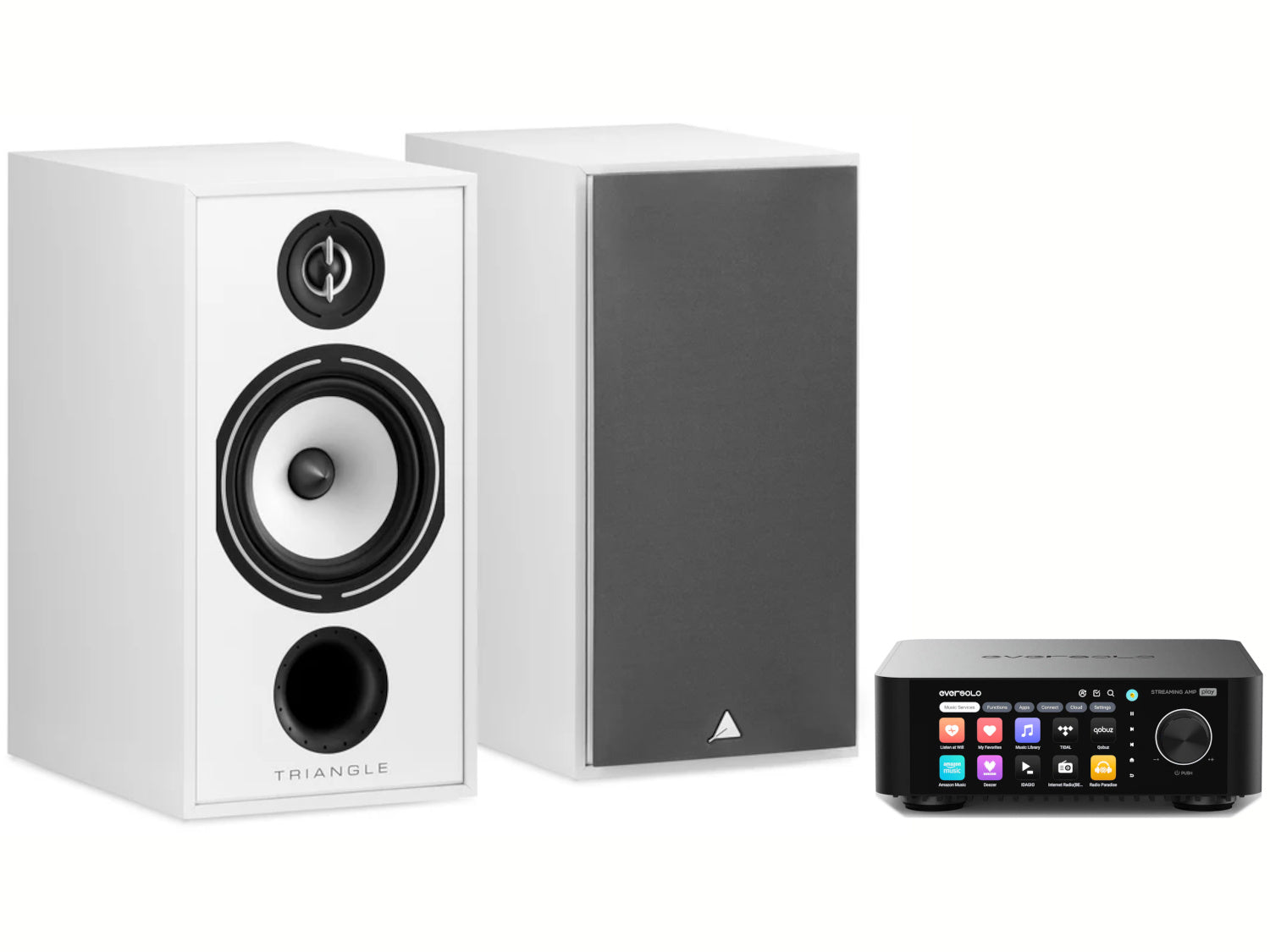 EVERSOLO PLAY + TRIANGLE BR04 BLANC