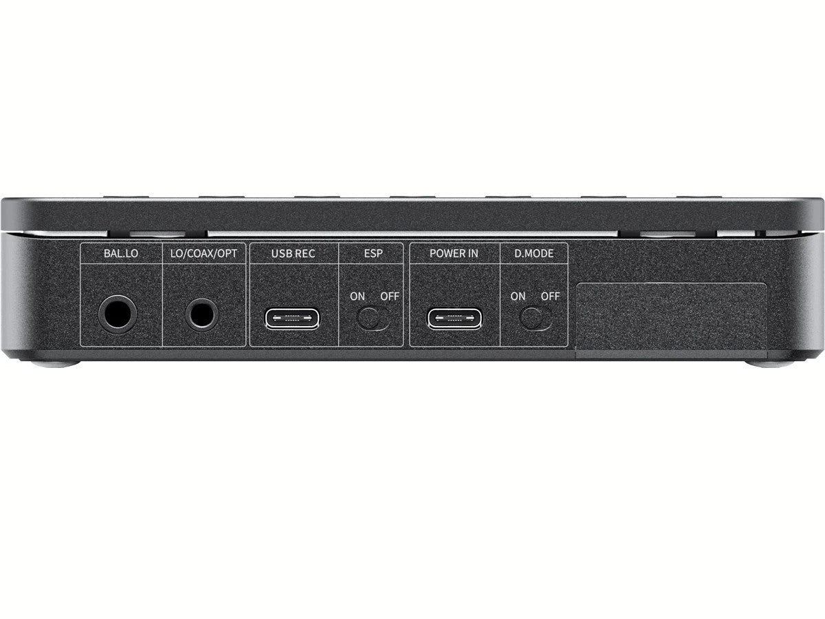 FiiO DM13 BT Noir connectique