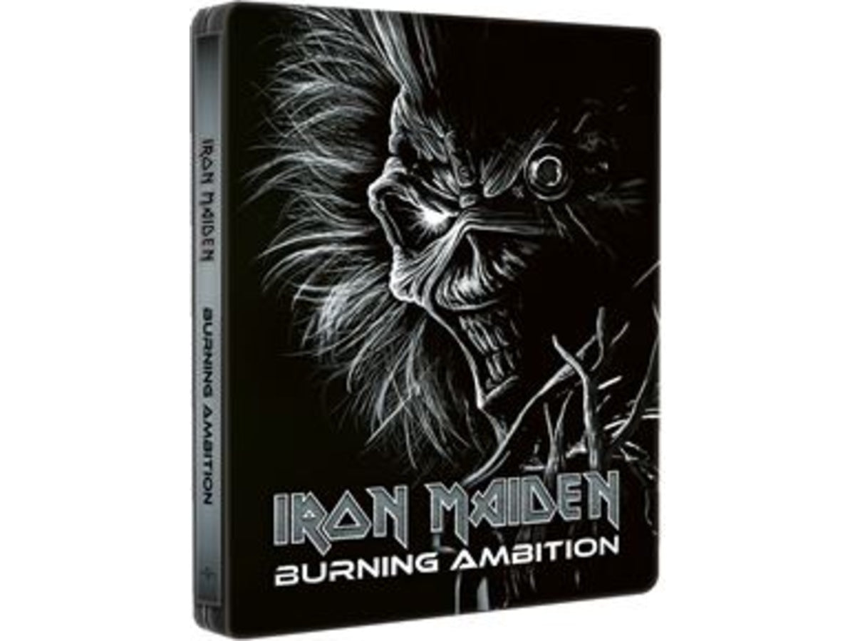 IRON MAIDEN : BURNING AMBITION - COMBO UHD 4K + BD - STEELBOOK