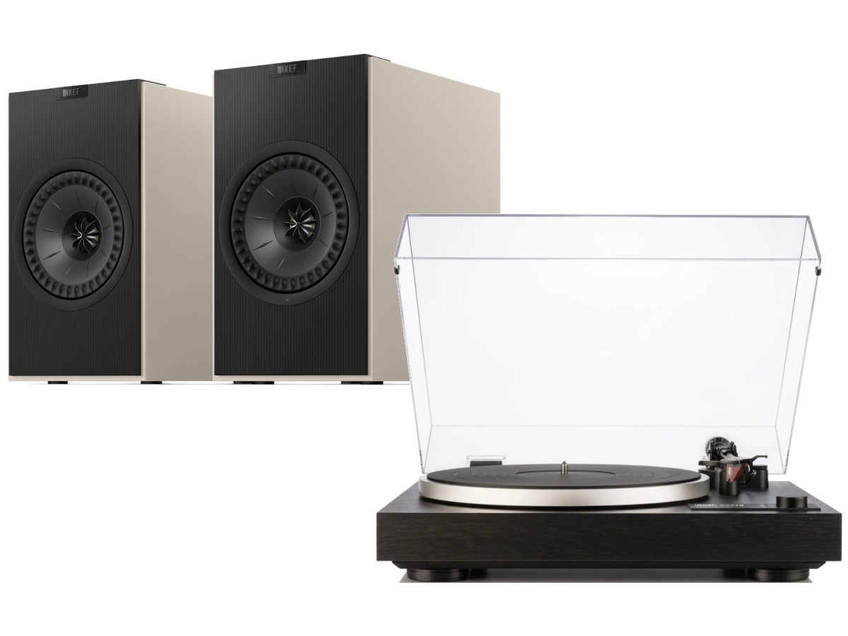 KEF CODA W Nickel Grey + DUAL CS 418 (1)