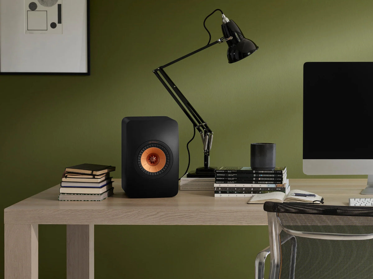 KEF LS50 Wireless 2 Black + TECHNICS SL-1500C Noir