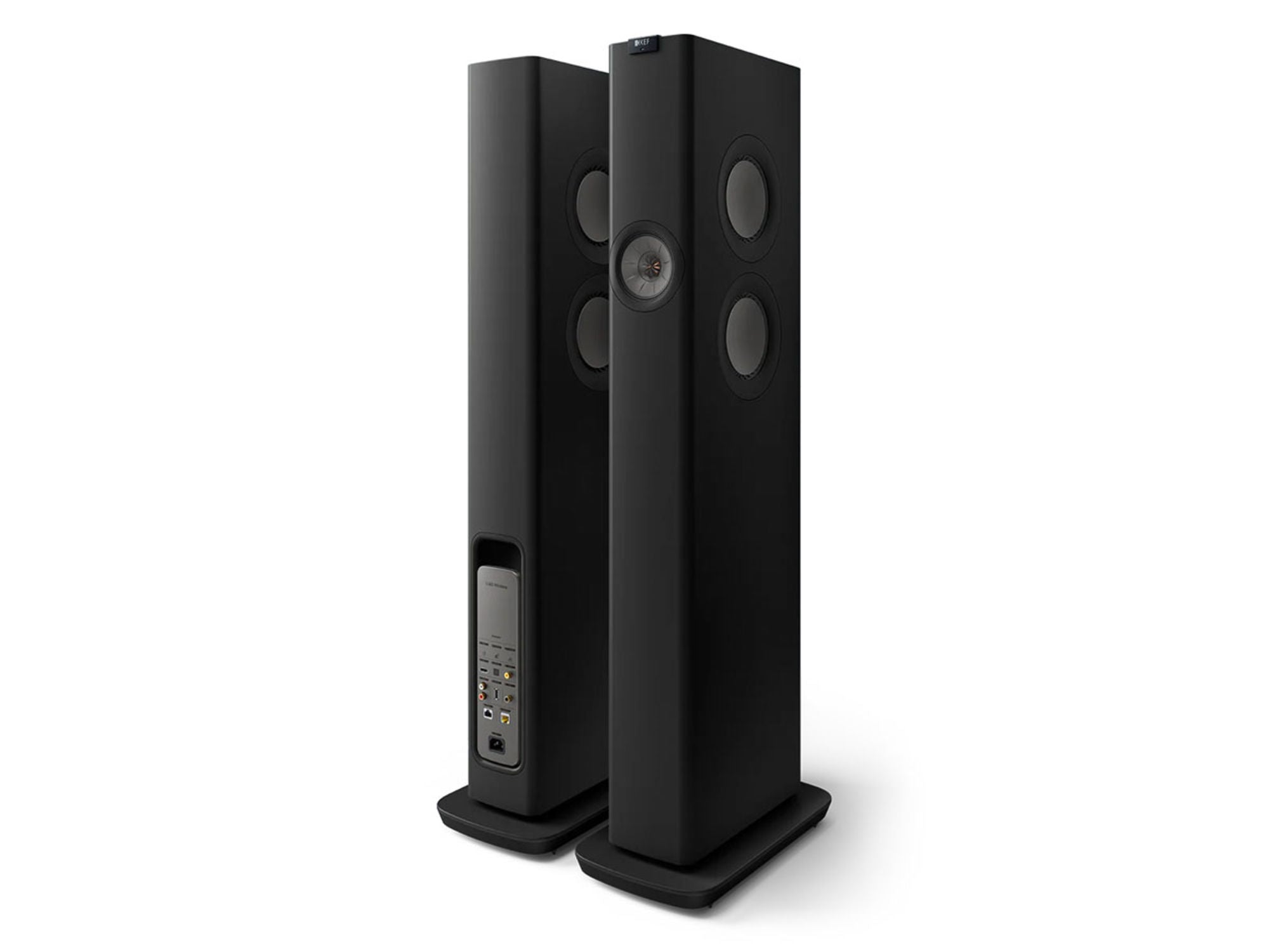 KEF LS60 Wireless Noir Carbone (la paire)