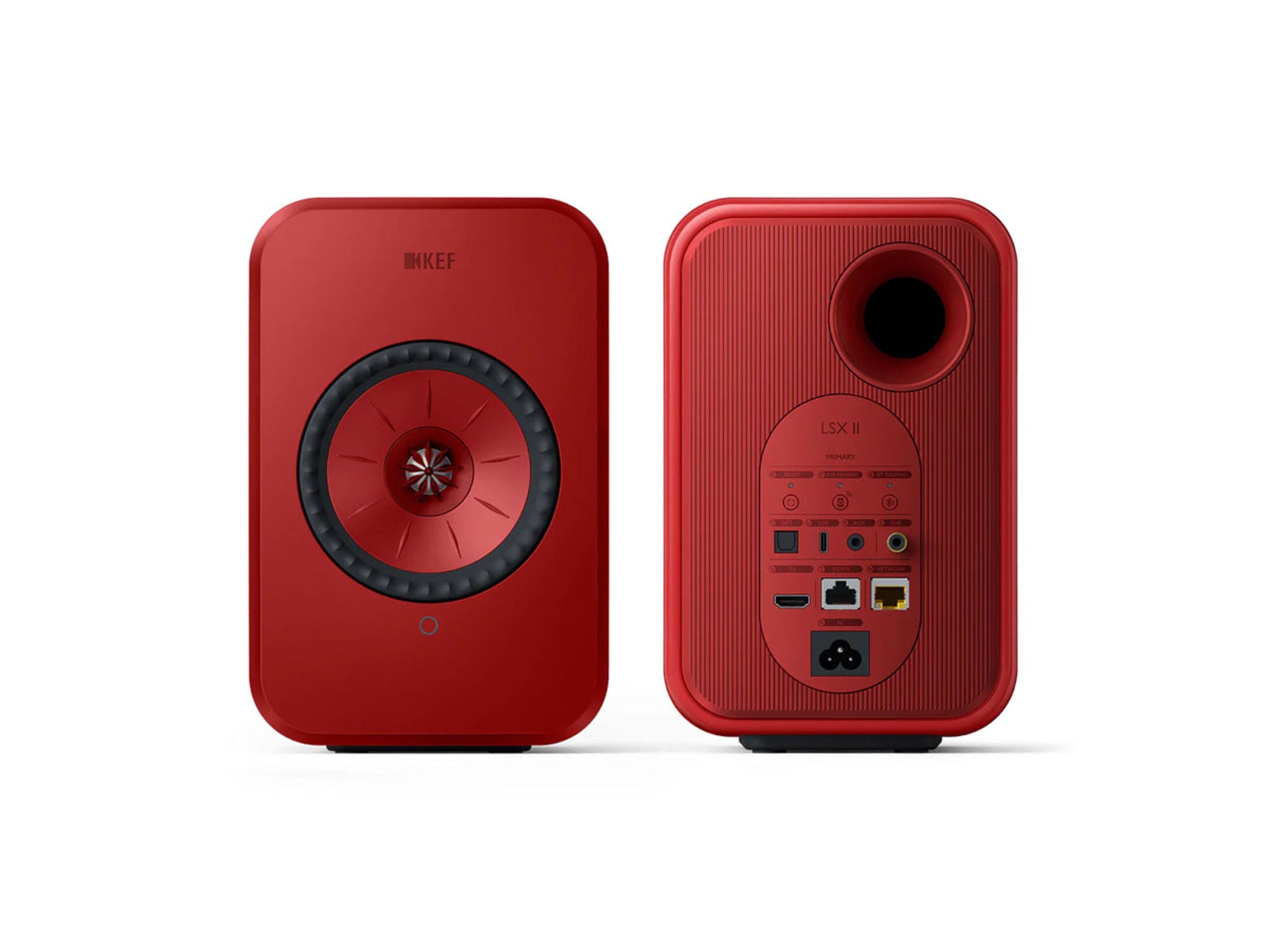 KEF LSX 2 Rouge (la paire)