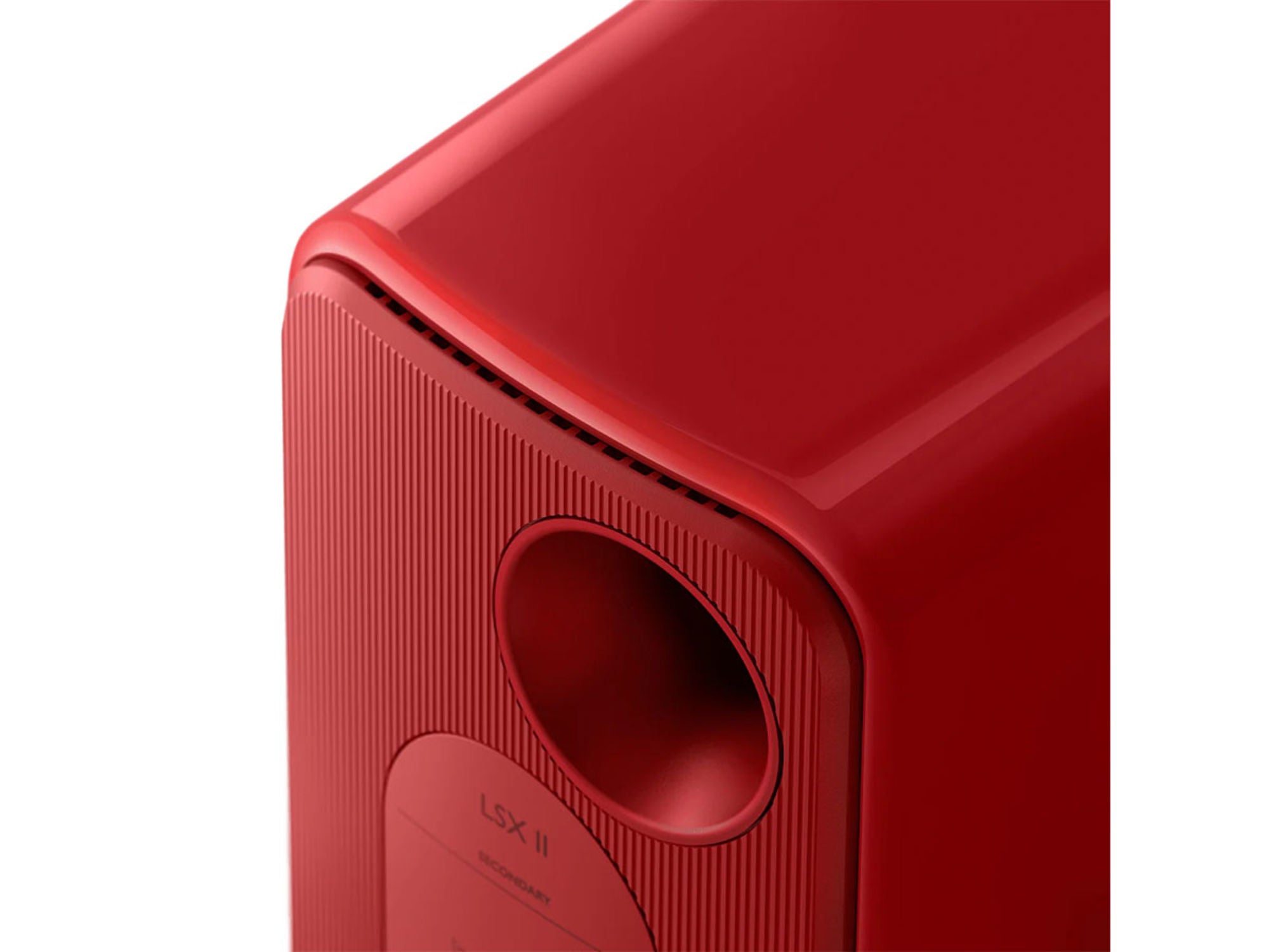 KEF LSX 2 Rouge (la paire)