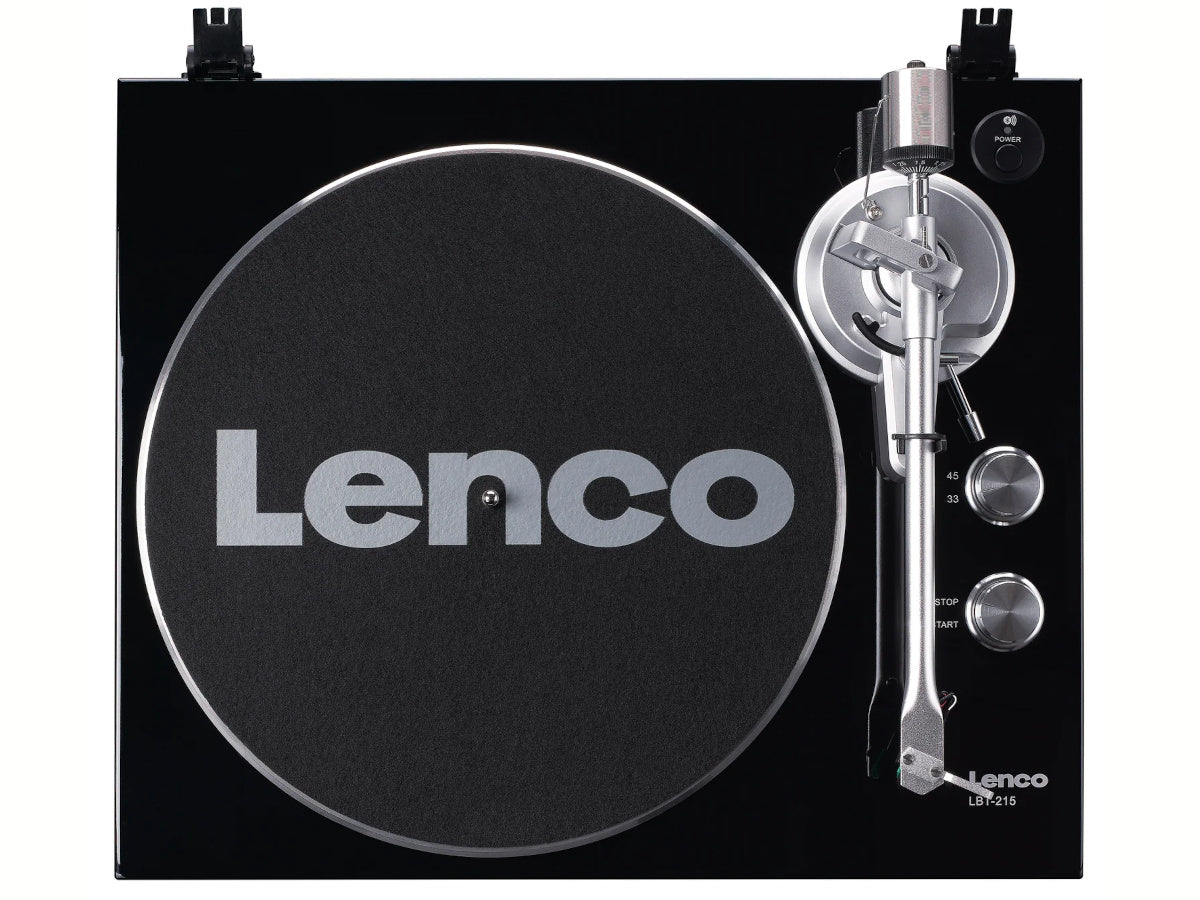 LENCO LBT 215 BK Noir vue de dessus