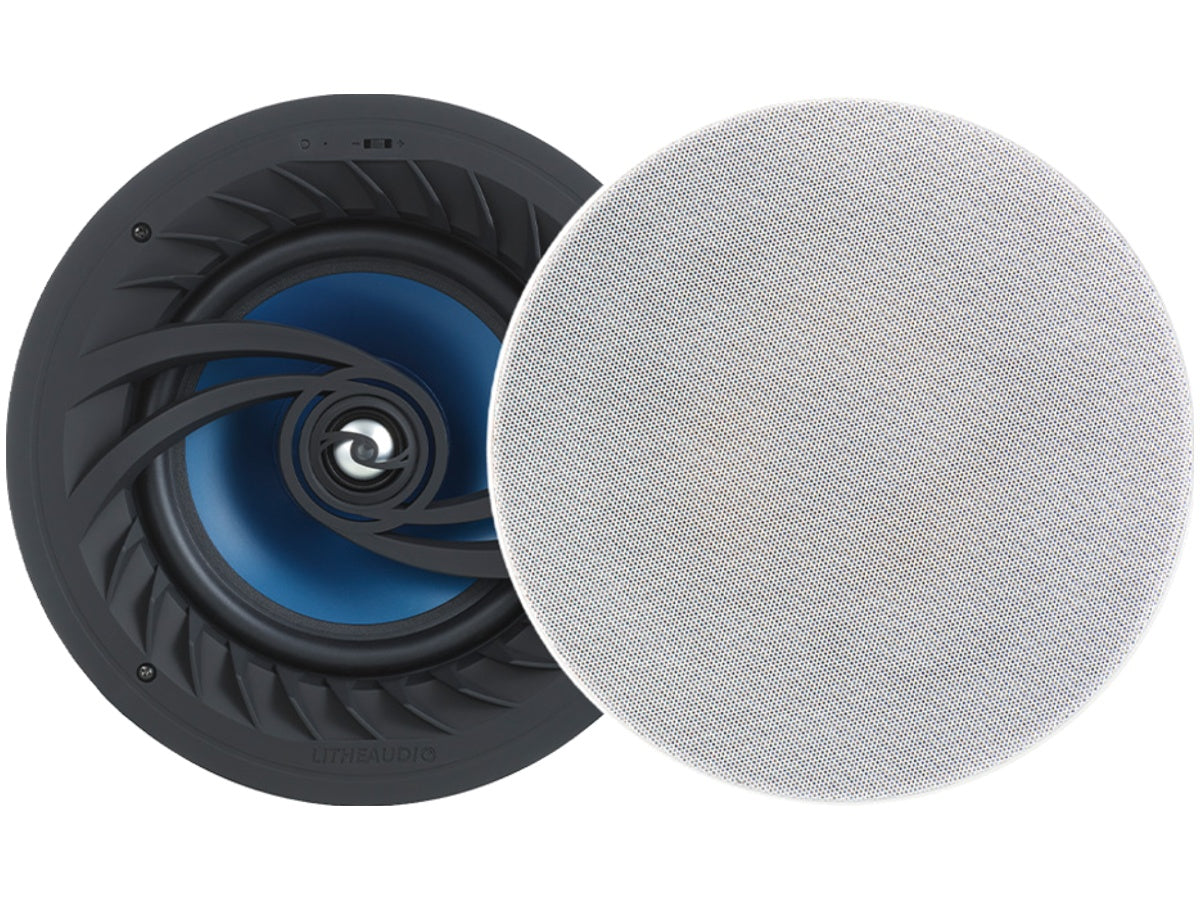 LITHE AUDIO Enceinte plafond Bluetooth Auracast 8" IP44 03310 (la paire)
