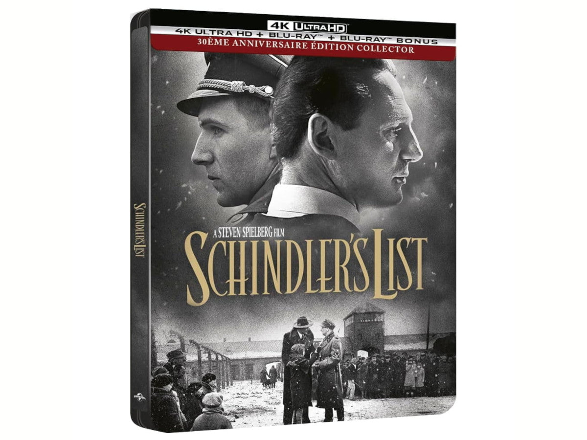 LISTE DE SCHINDLER (LA) - COMBO UHD 4K + BD - STEELBOOK