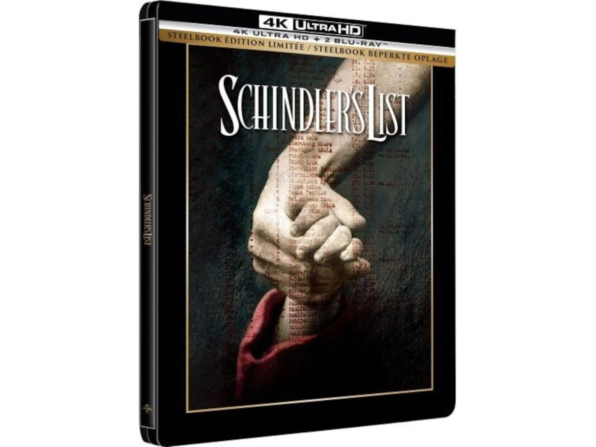 LISTE DE SCHINDLER (LA) - COMBO UHD 4K + 2 BD - STEELBOOK