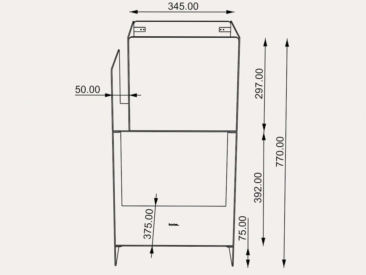 LOIA Le Digger dimensions