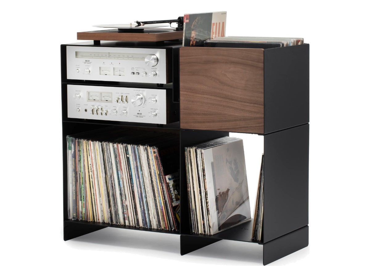 LOIA Le Meuble Digger Noir - Noyer