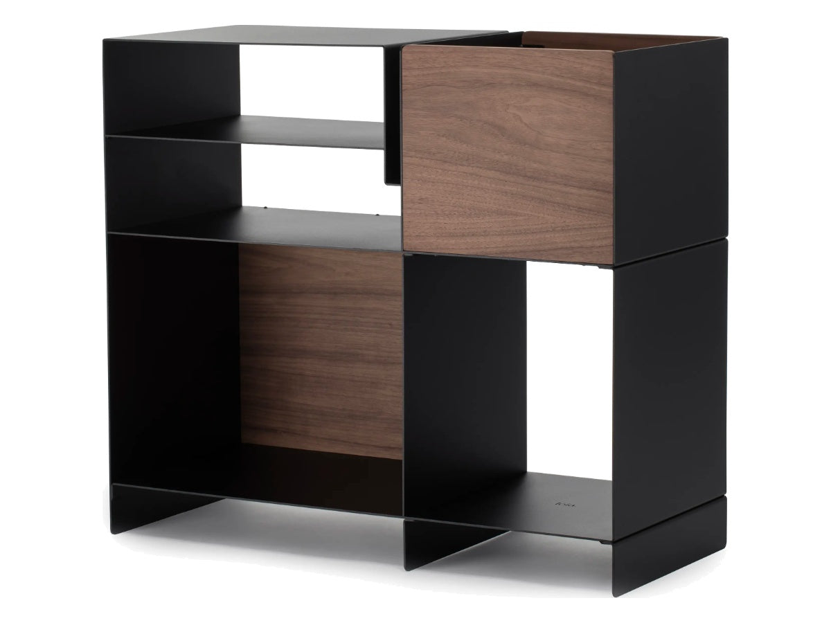 LOIA Le Meuble Digger Noir - Noyer