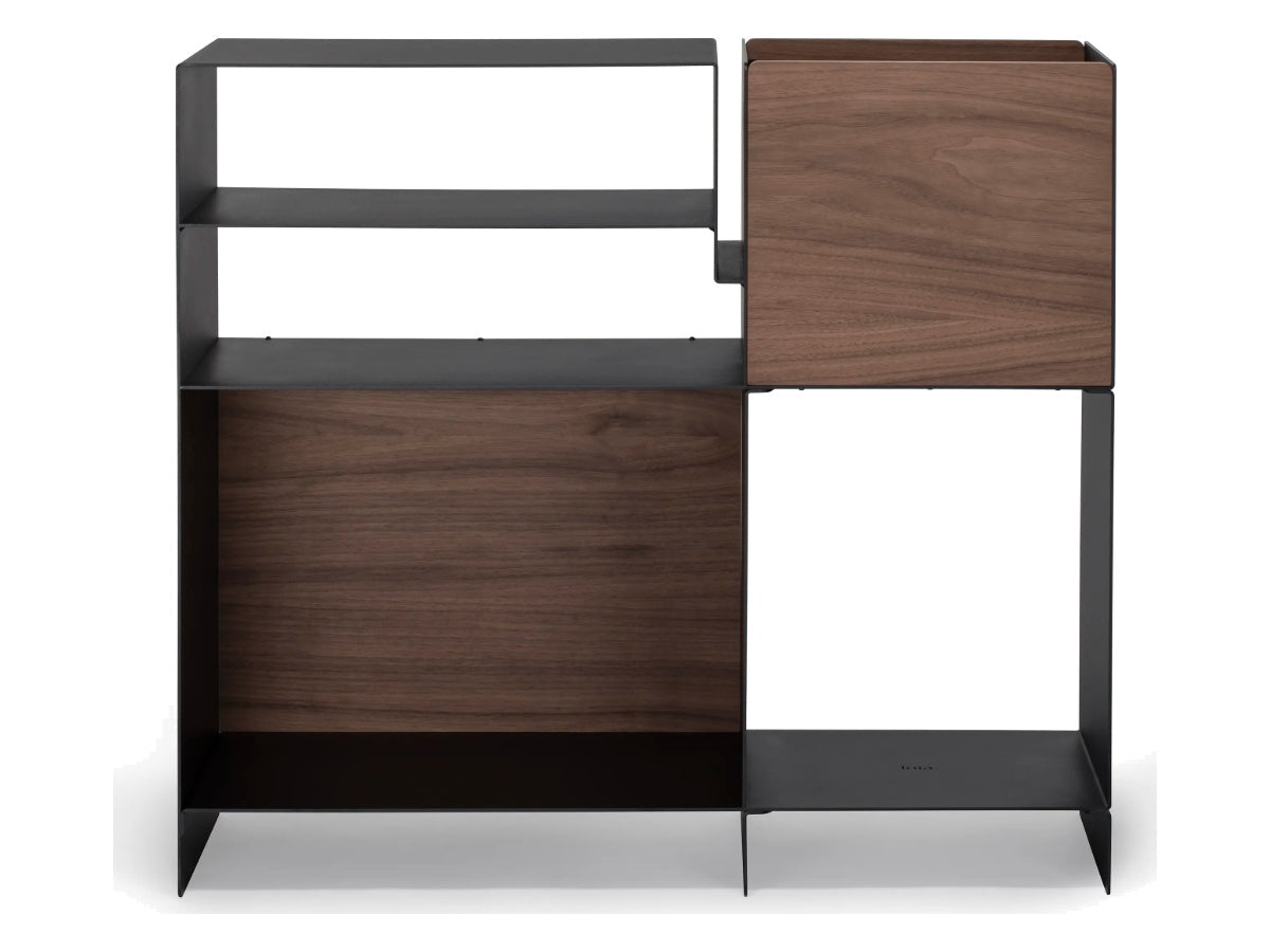 LOIA Le Meuble Digger Noir - Noyer