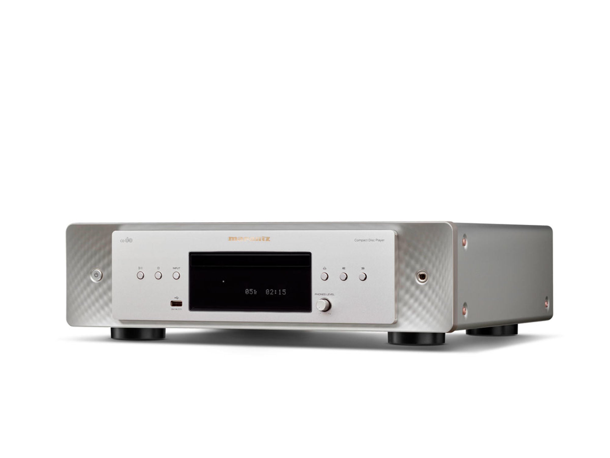 MARANTZ CD60 Silver Gold face avant