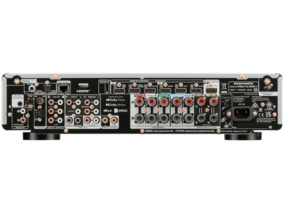 Marantz Cinema 70S Série 2 Silver Gold