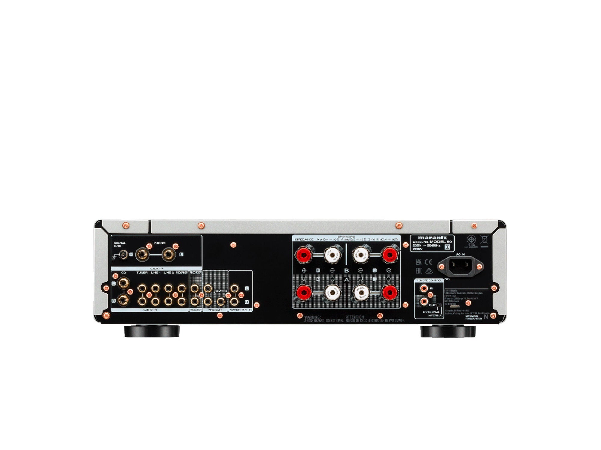 MARANTZ MODEL 50 Silver connectique