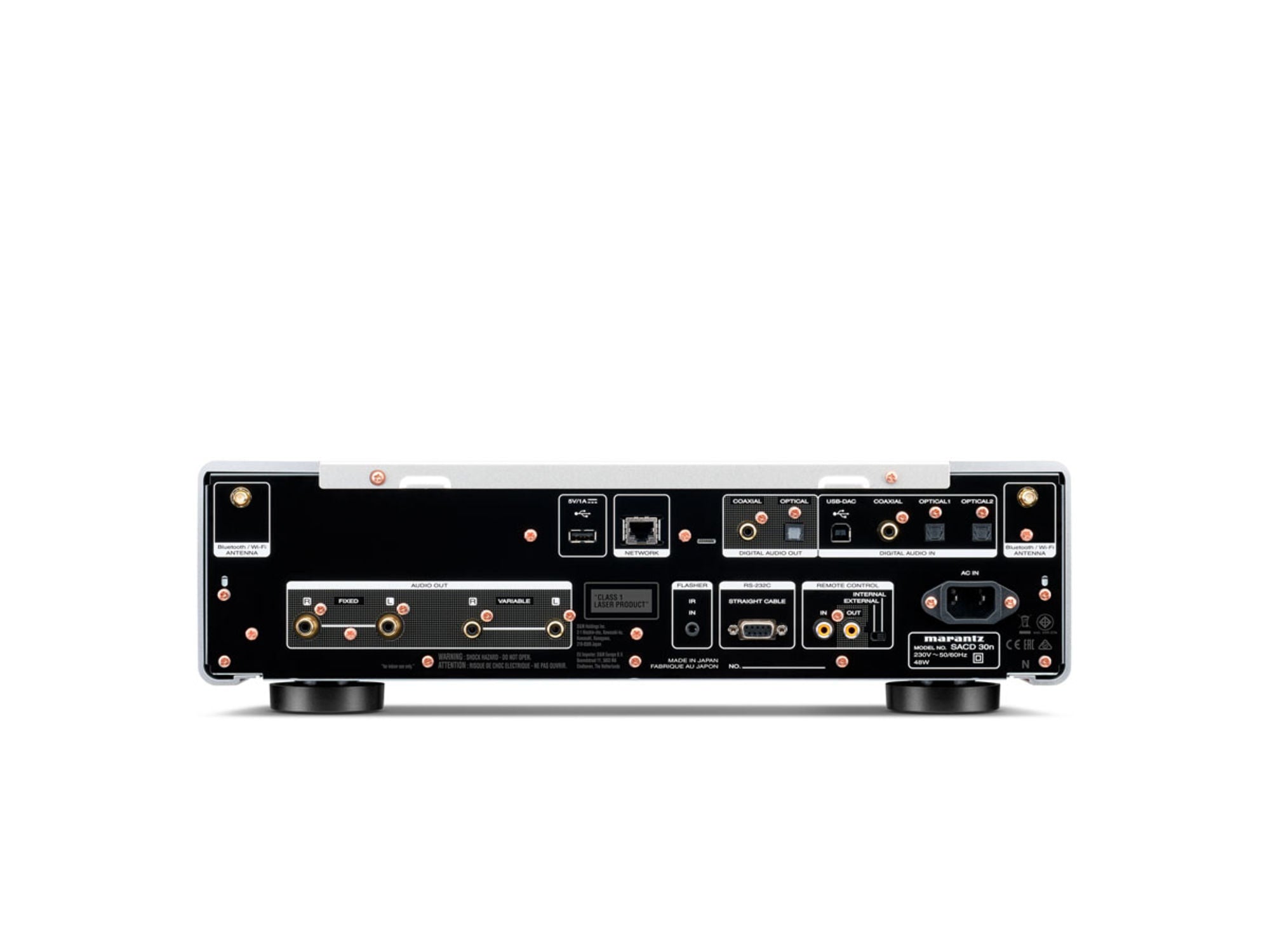 MARANTZ SACD 30n Silver connectique