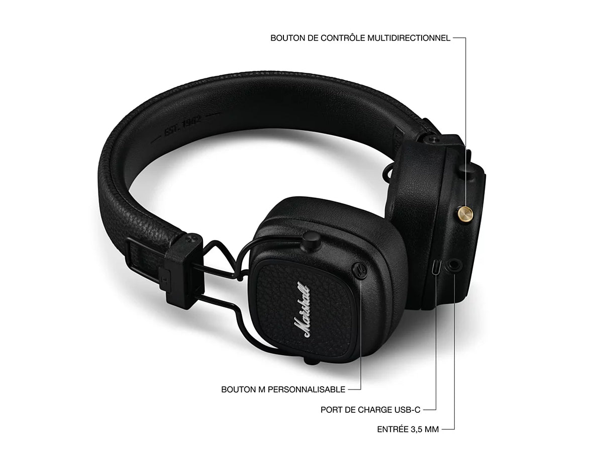 MARSHALL MAJOR V NOIR