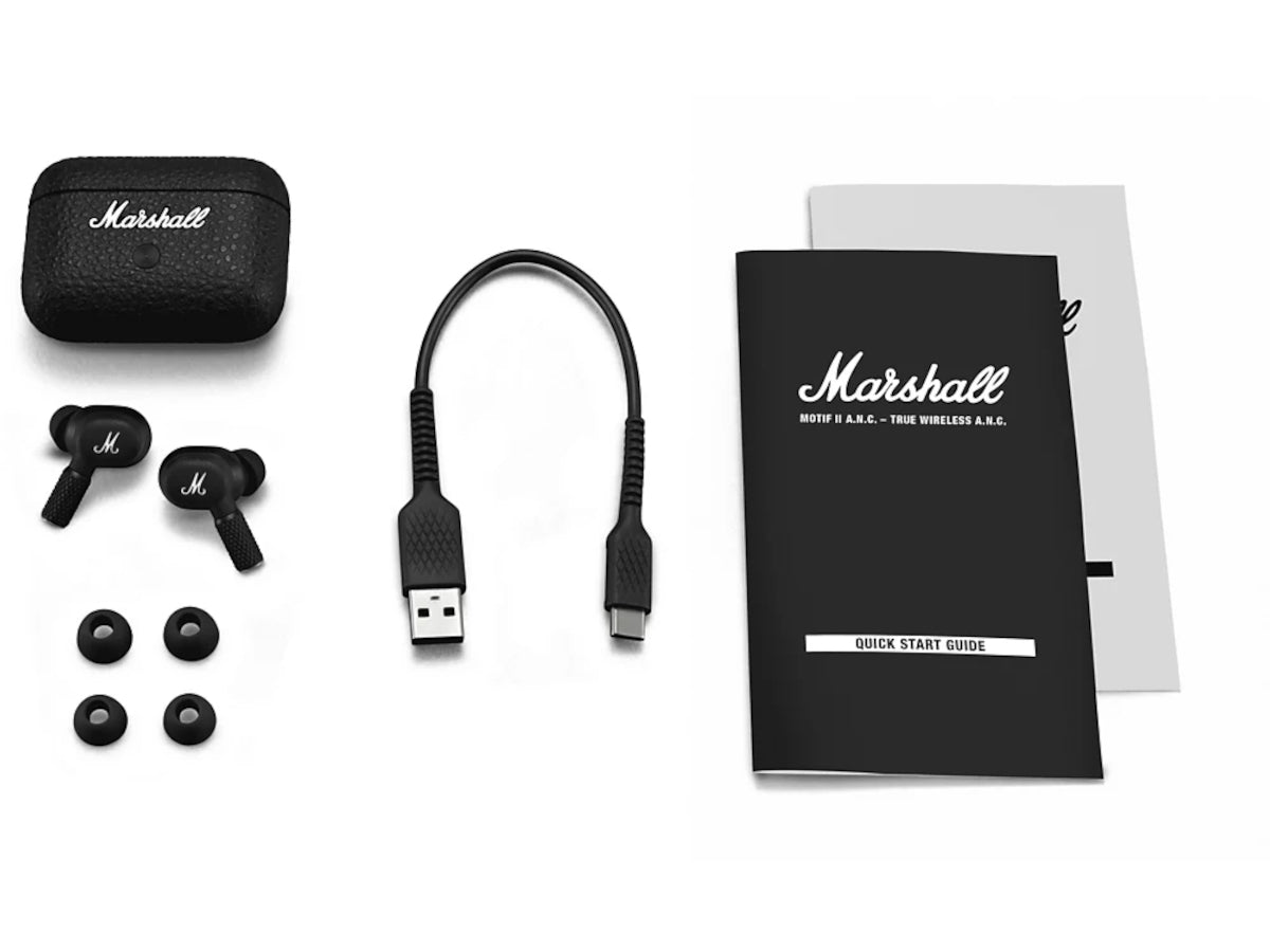 MARSHALL MOTIF II  ANC Noir