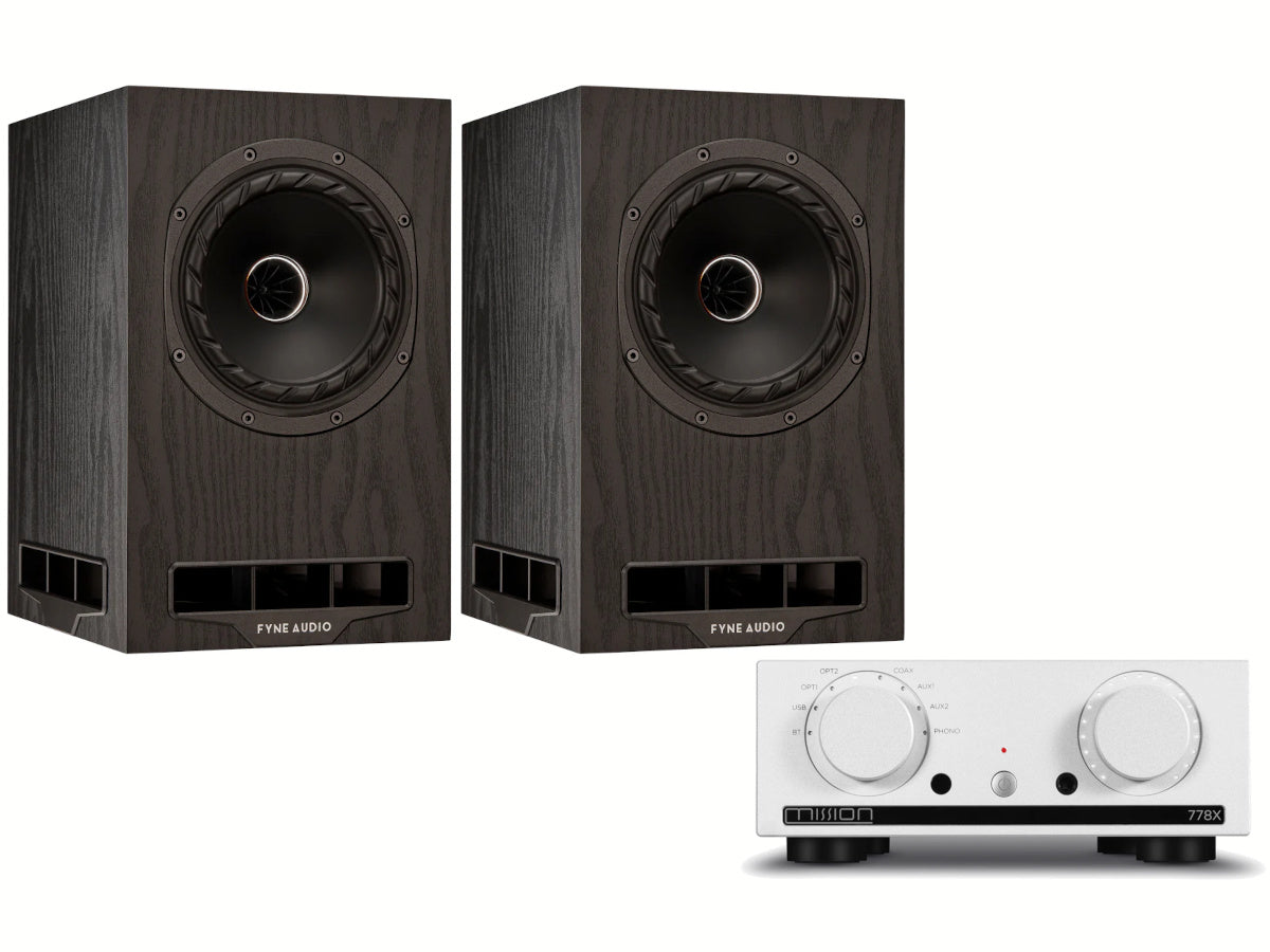 MISSION 778X ARGENT + FYNE AUDIO F5E