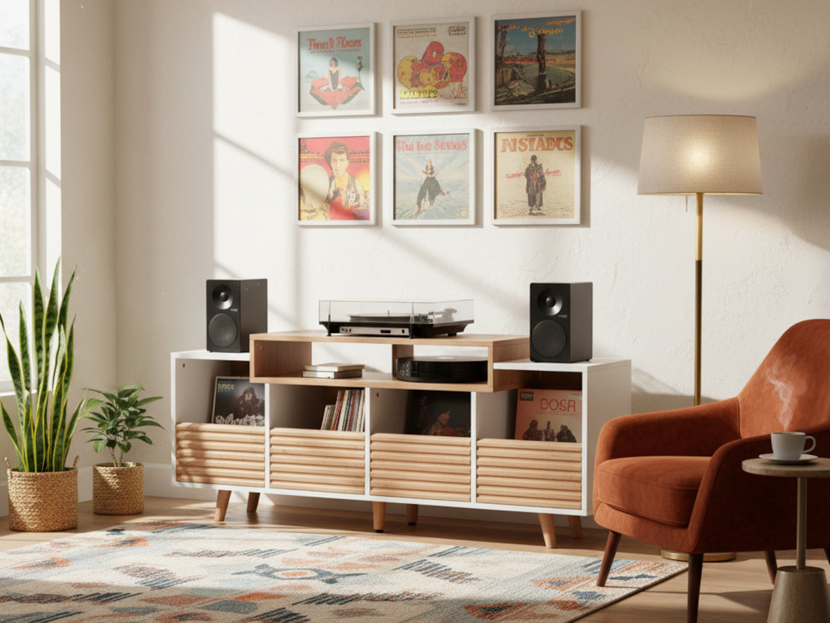 NORSTONE OSLO VINYL 1600 Blanc/Chêne clair lifestyle