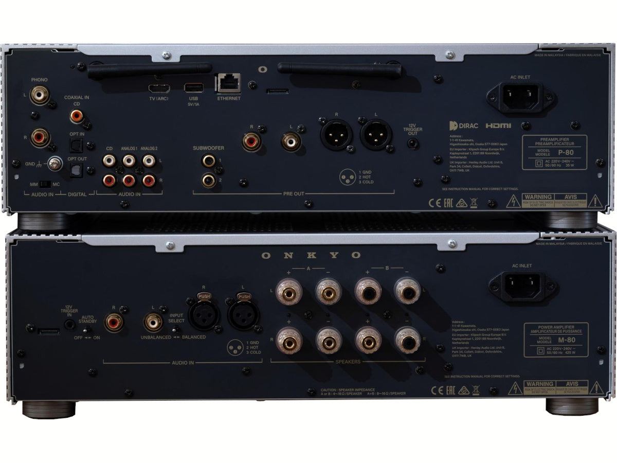 ONKYO ICON P80 + ICON M80 Silver 1