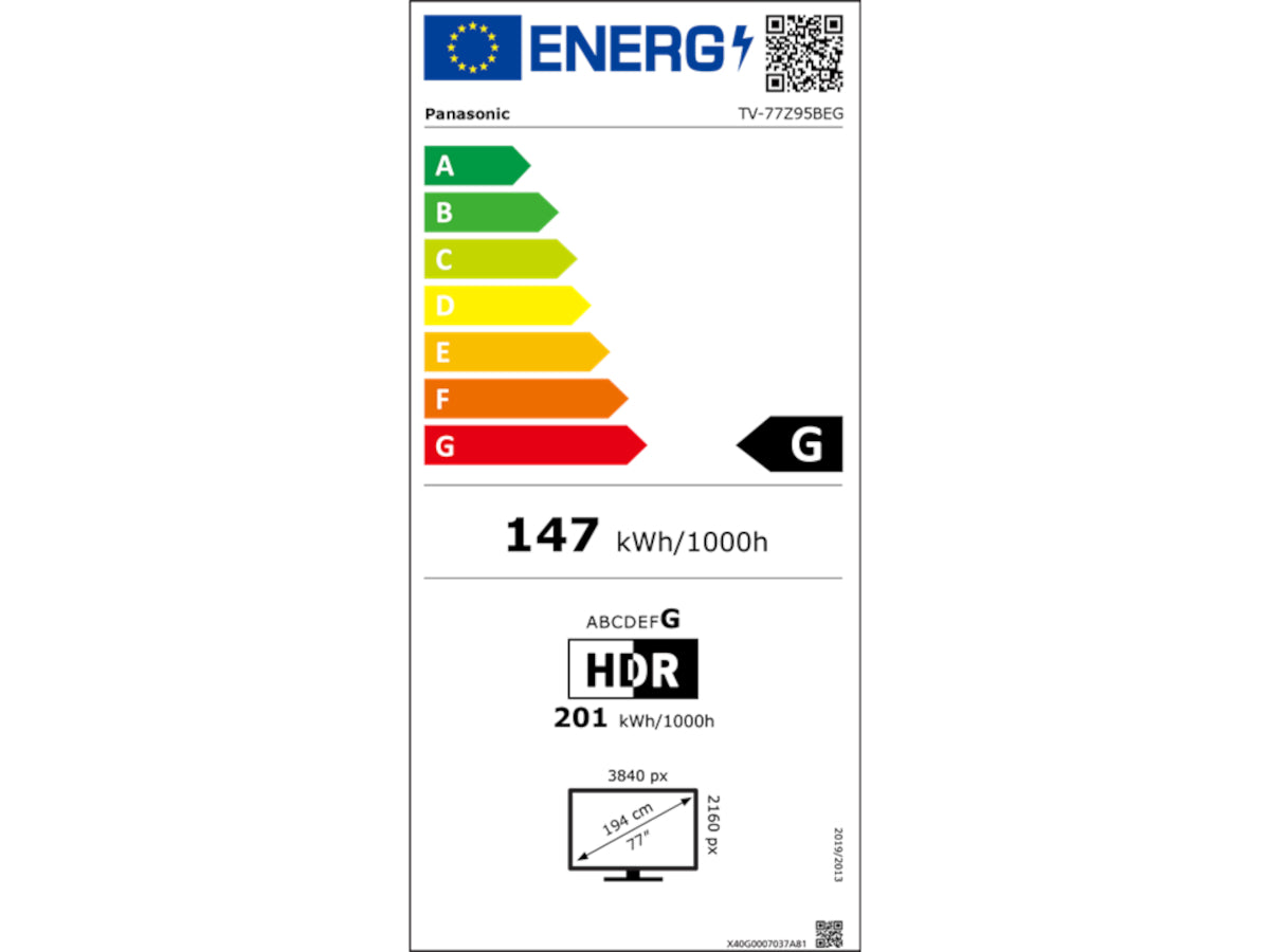 PANASONIC TV-77Z95B