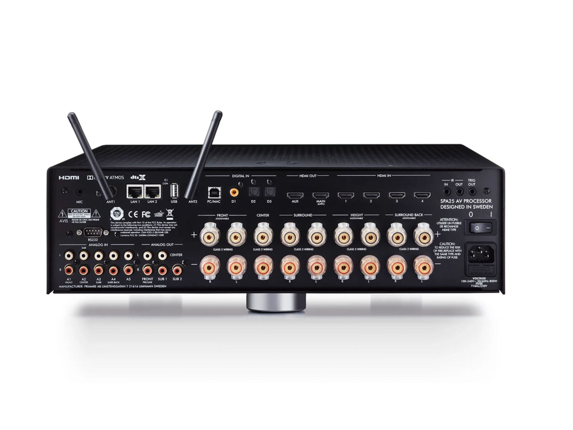 PRIMARE A35.2 Black connectique