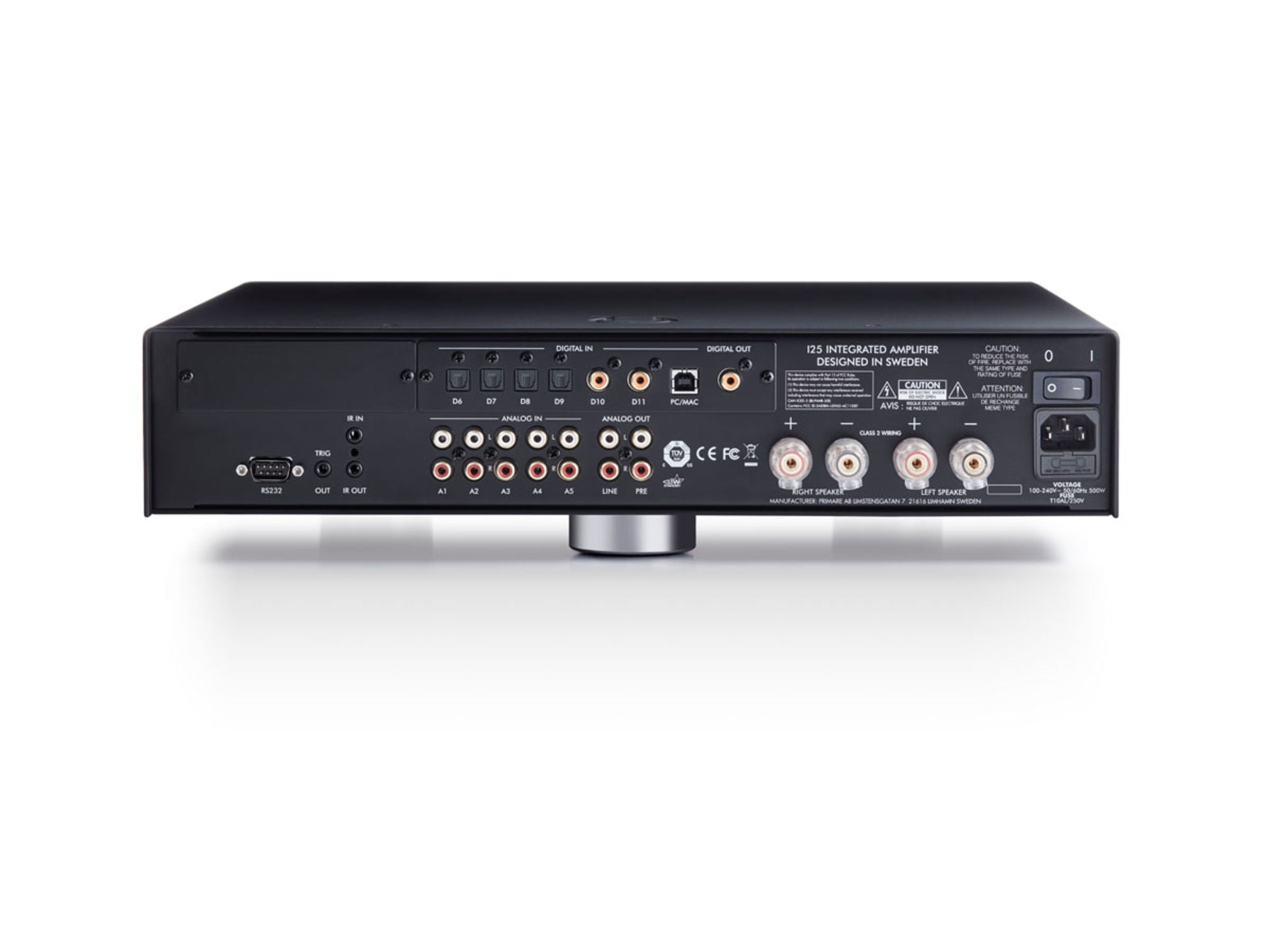 PRIMARE I25 DAC DM36 Black connectique