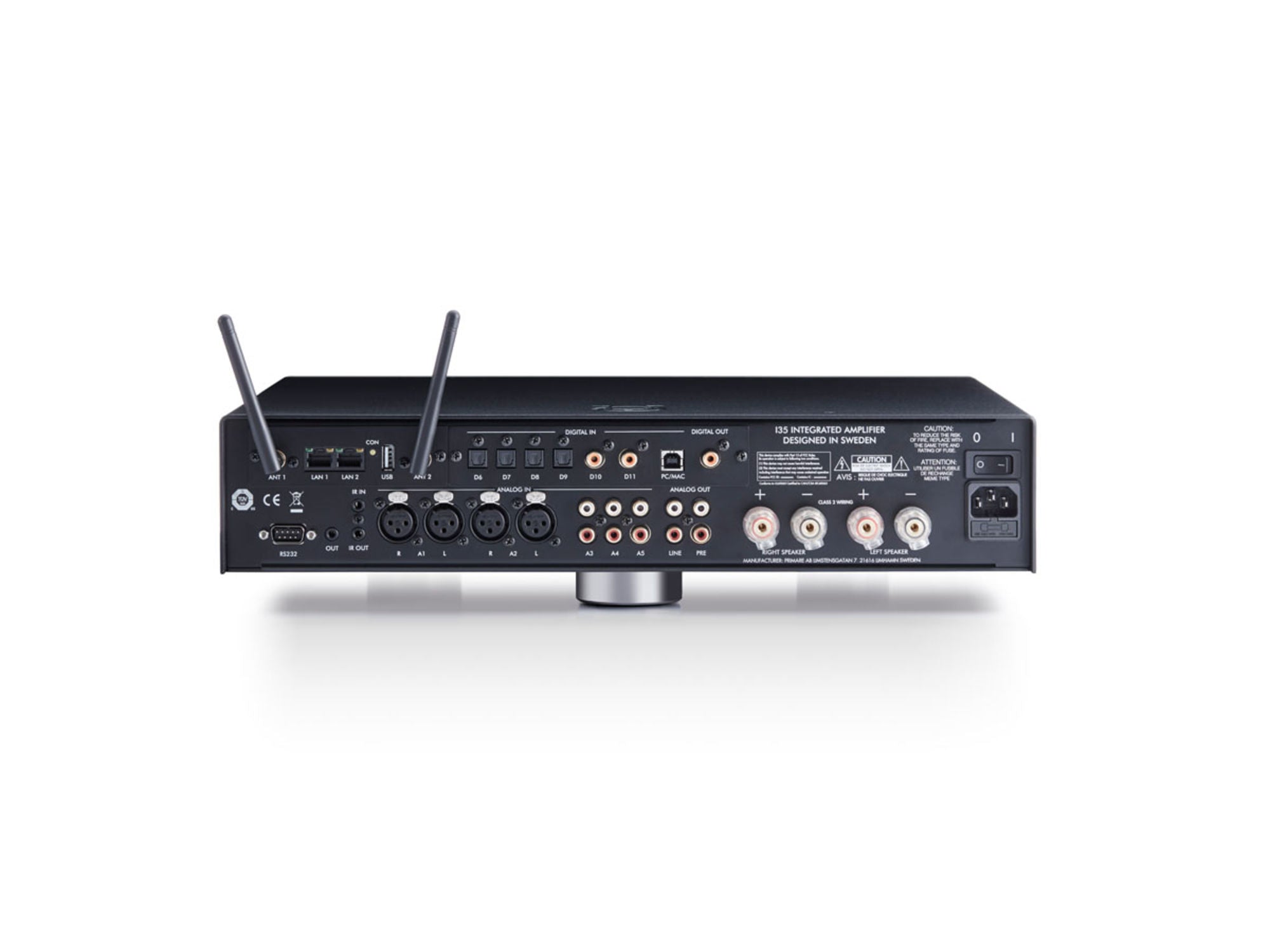 PRIMARE I35 Prisma DM36 Black connectique