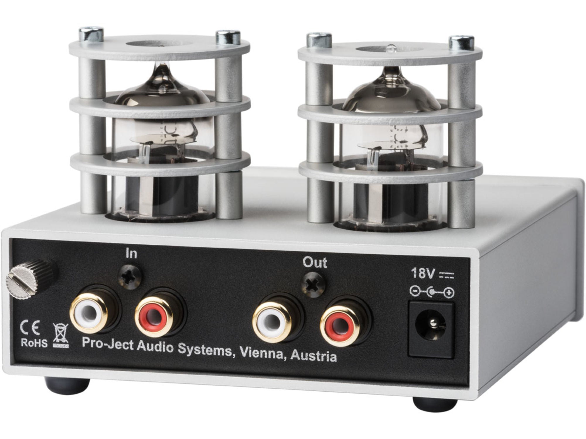 PROJECT Tube Box S2 Silver connectique