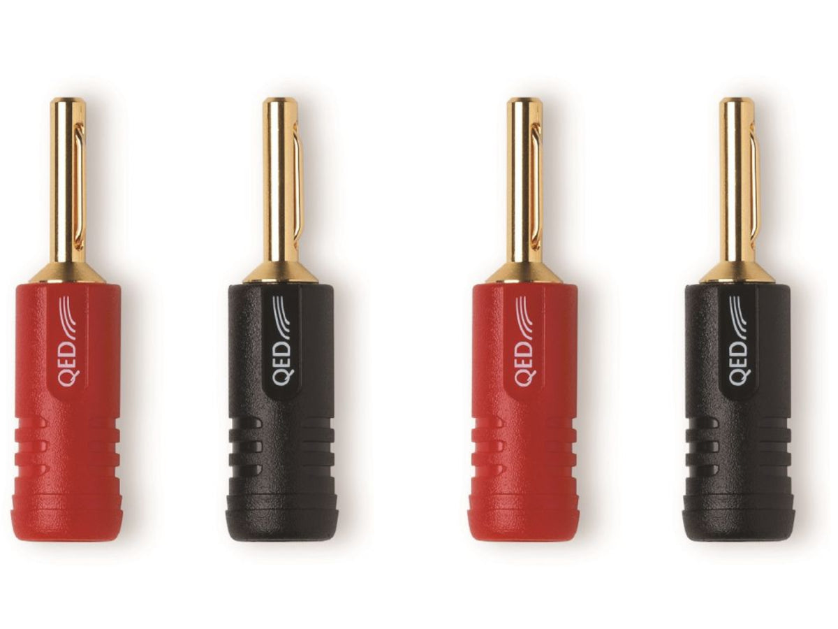 QED AIRLOC Fiches Banane ABS (lot de 4)