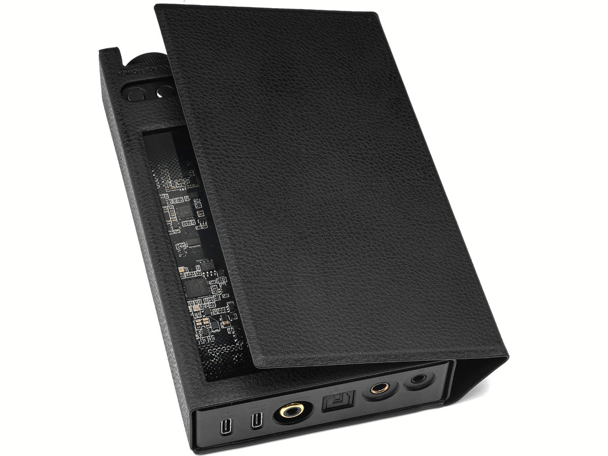 QUESTYLE Pochette SIGMA PRO Cuir Noir