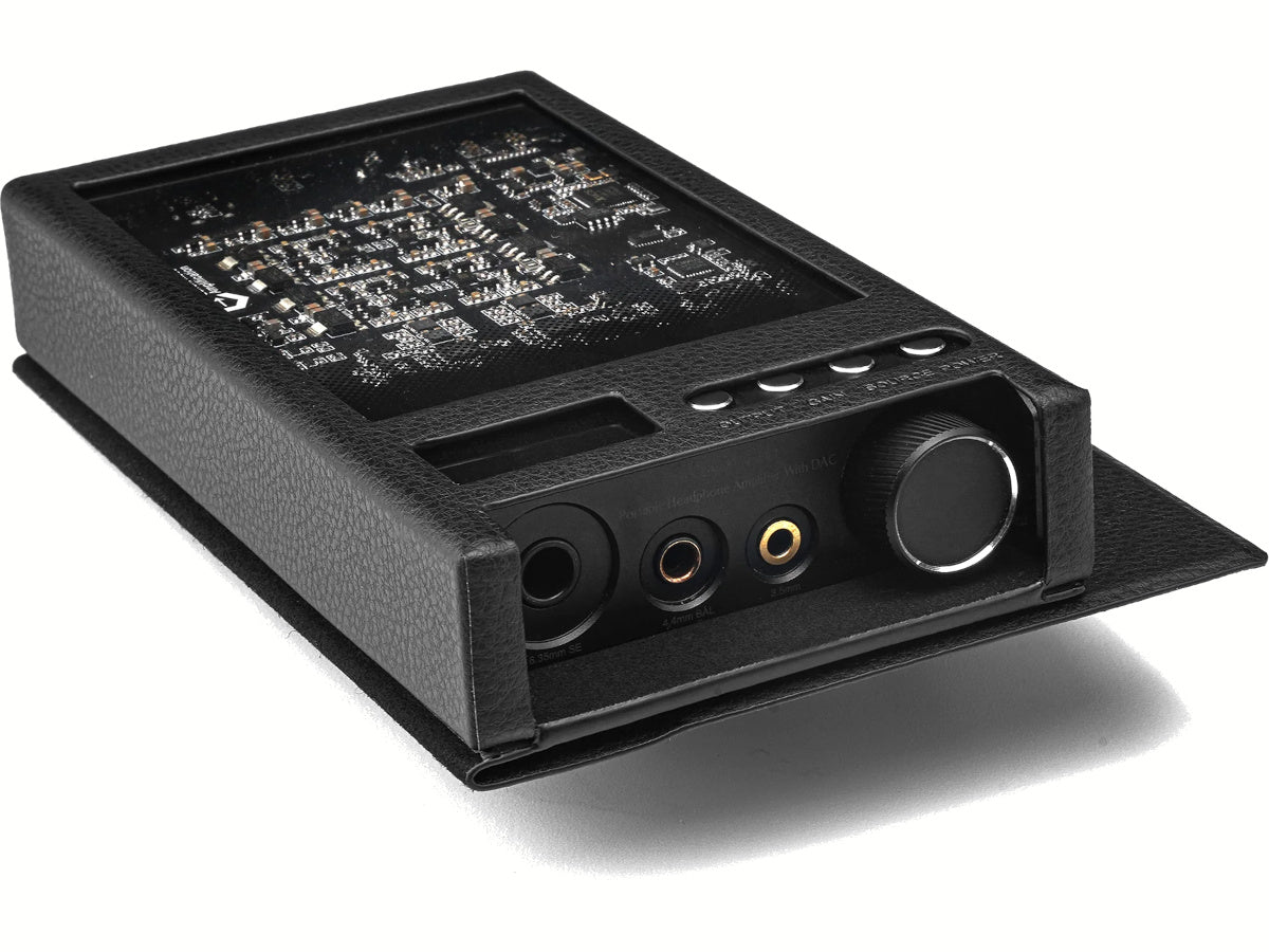 QUESTYLE Pochette SIGMA PRO Cuir Noir