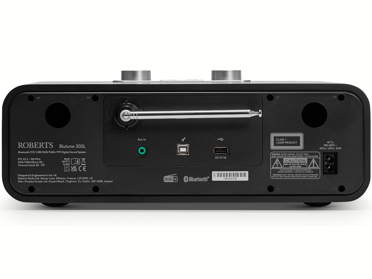 roberts blutune 300 Noir connectique