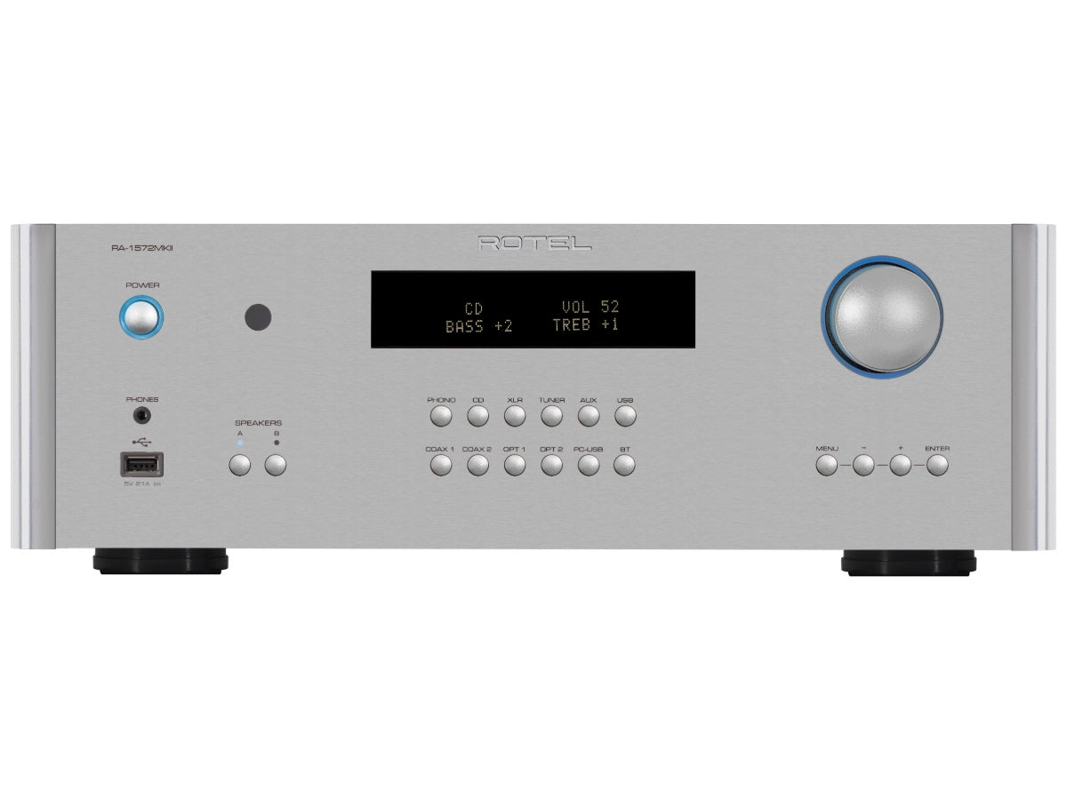 ROTEL RA-1572 MKII Silver
