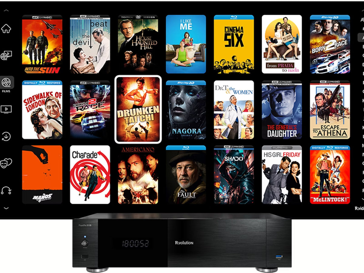 R_VOLUTION PlayerPro 8K TV