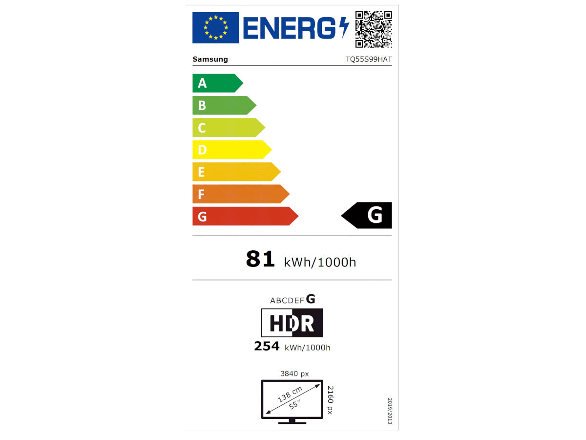 SAMSUNG TQ55S99H + BOITIER SANS FIL + FIXATION MURALE