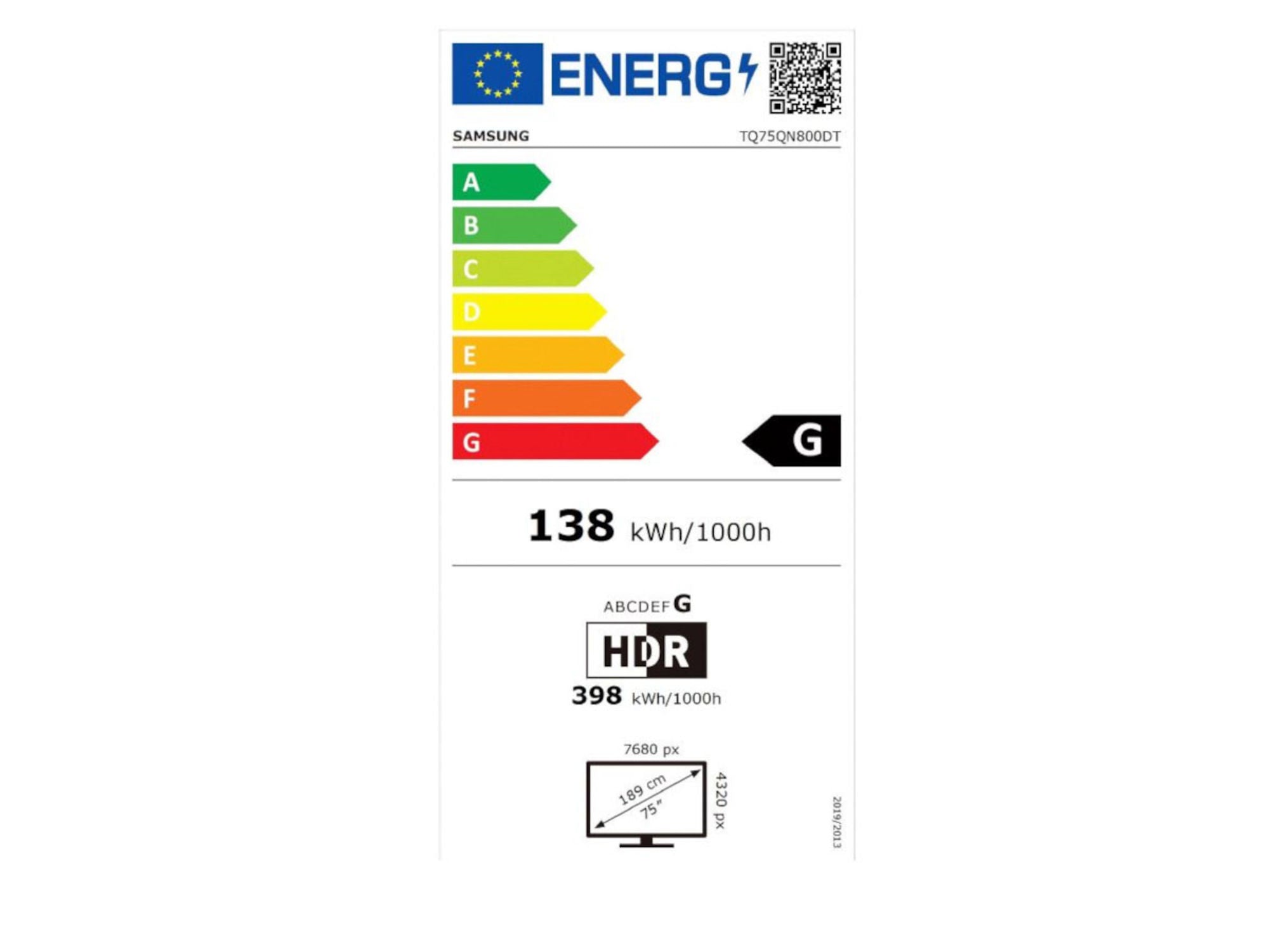 SAMSUNG TQ75QN800D 2024