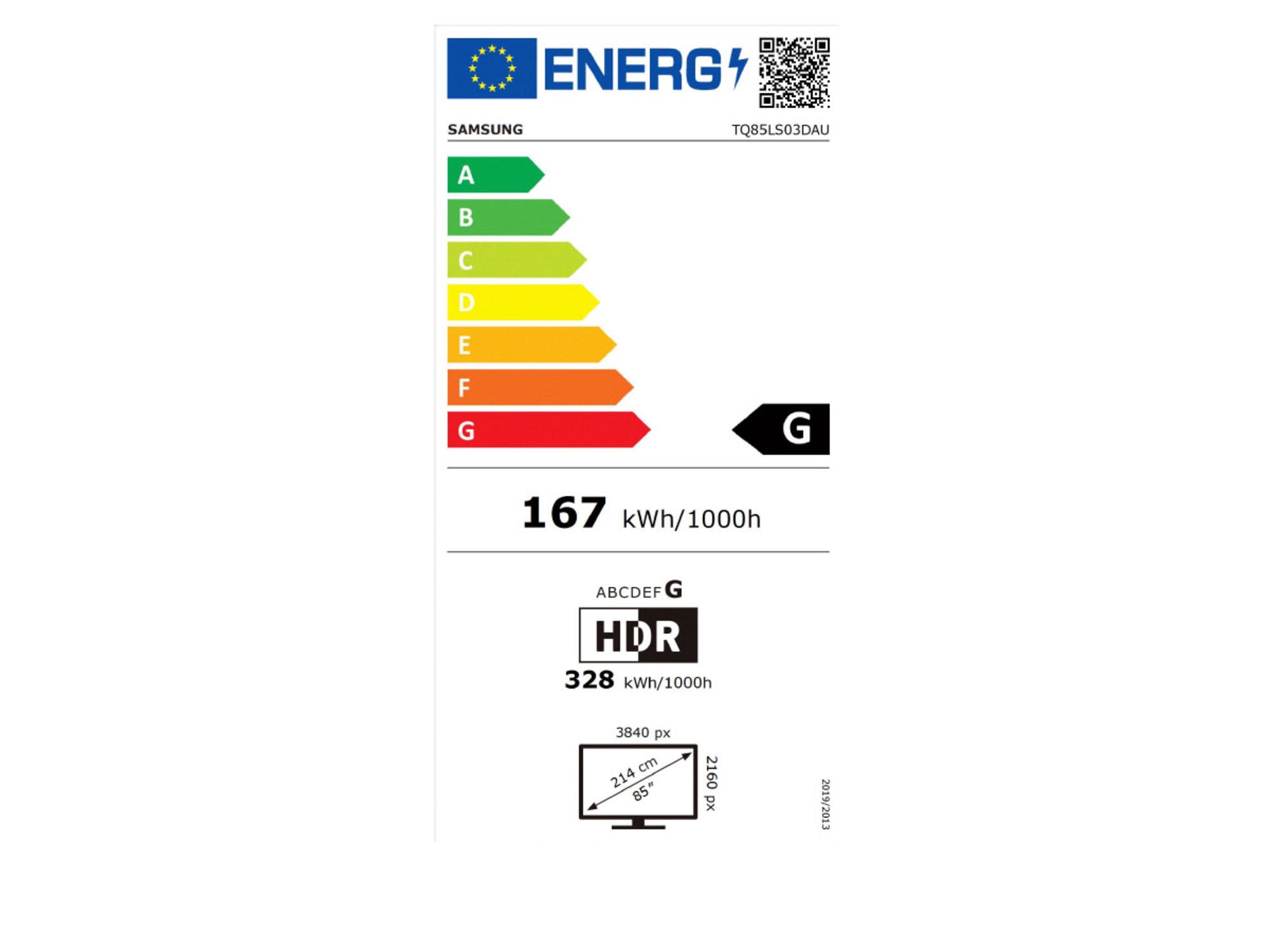 SAMSUNG TQ85LS03D The Frame 2024