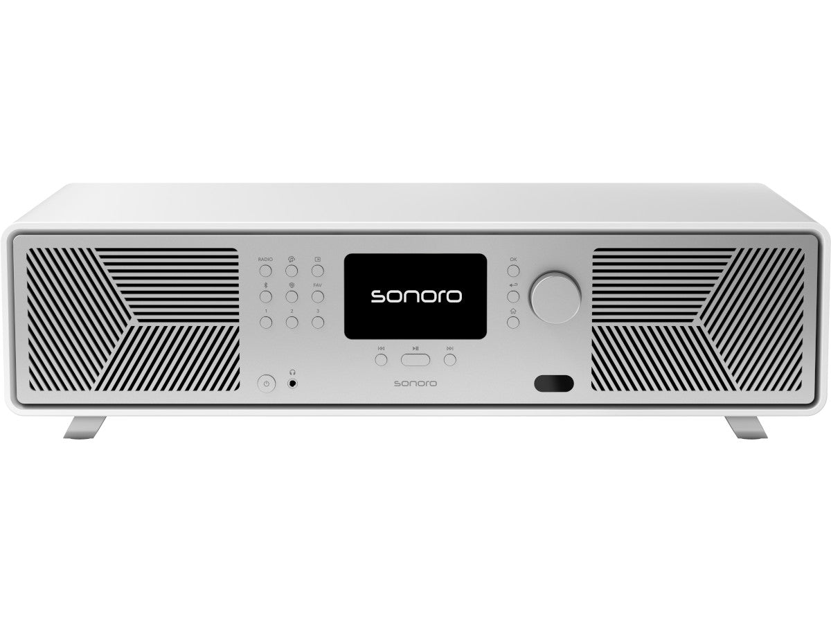 Sonoro Avaton Blanc Mat Argent