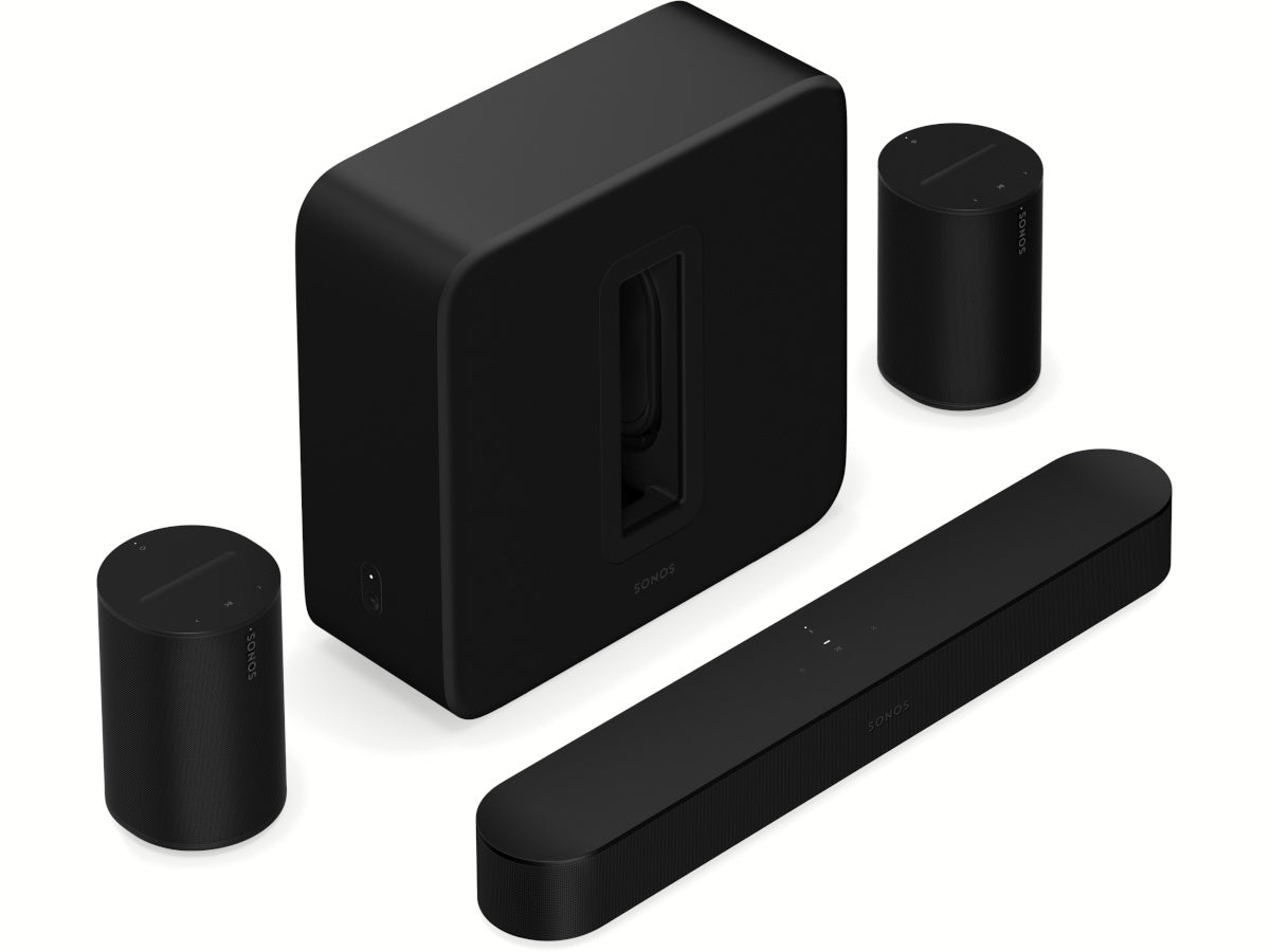 SONOS BEAM + ERA 100 x2 + SUB 4 NOIR