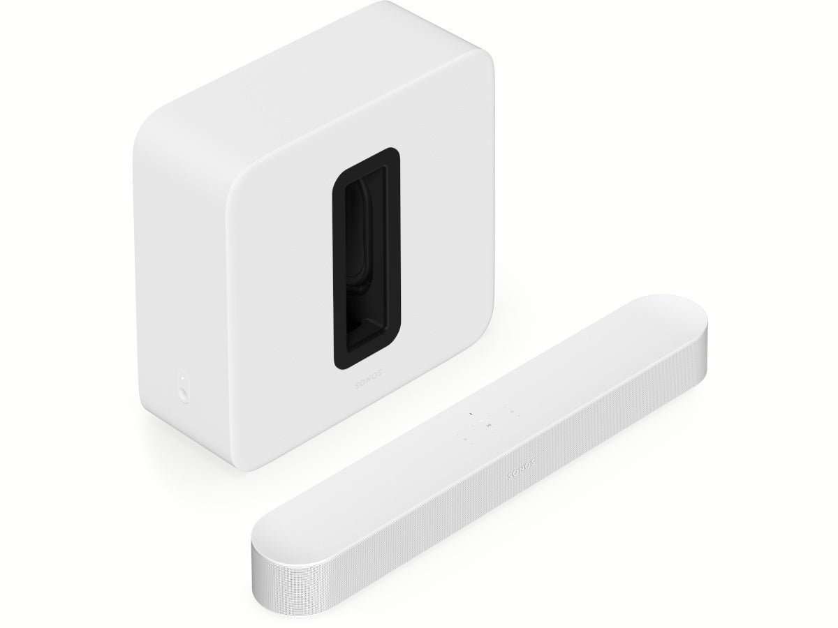 SONOS BEAM + SUB 4 BLANC