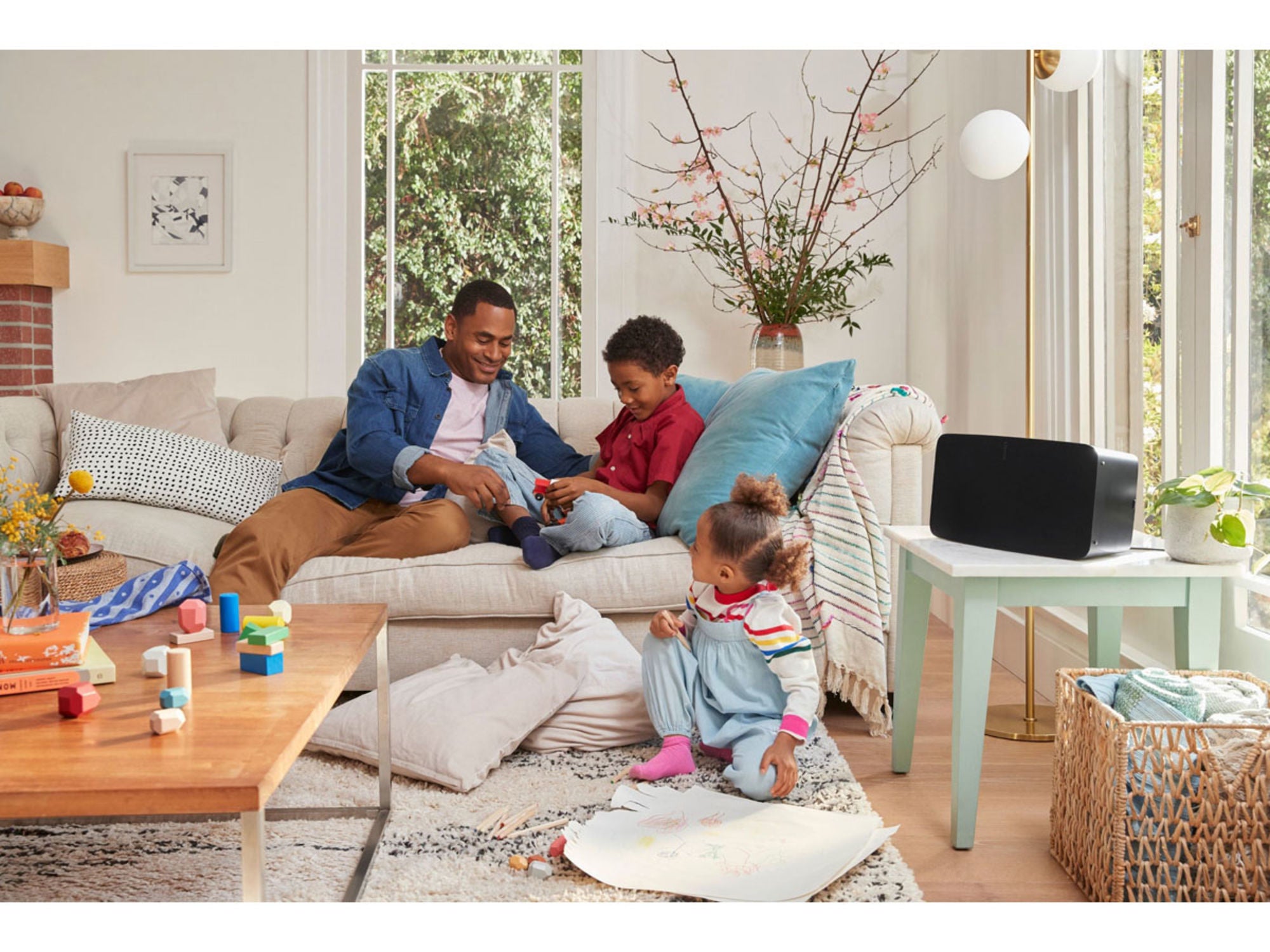 SONOS FIVE black lifestyle