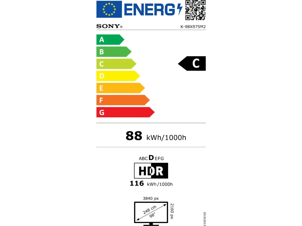 SONY 98 BRAVIA 7 II (K98XR75M2PB)